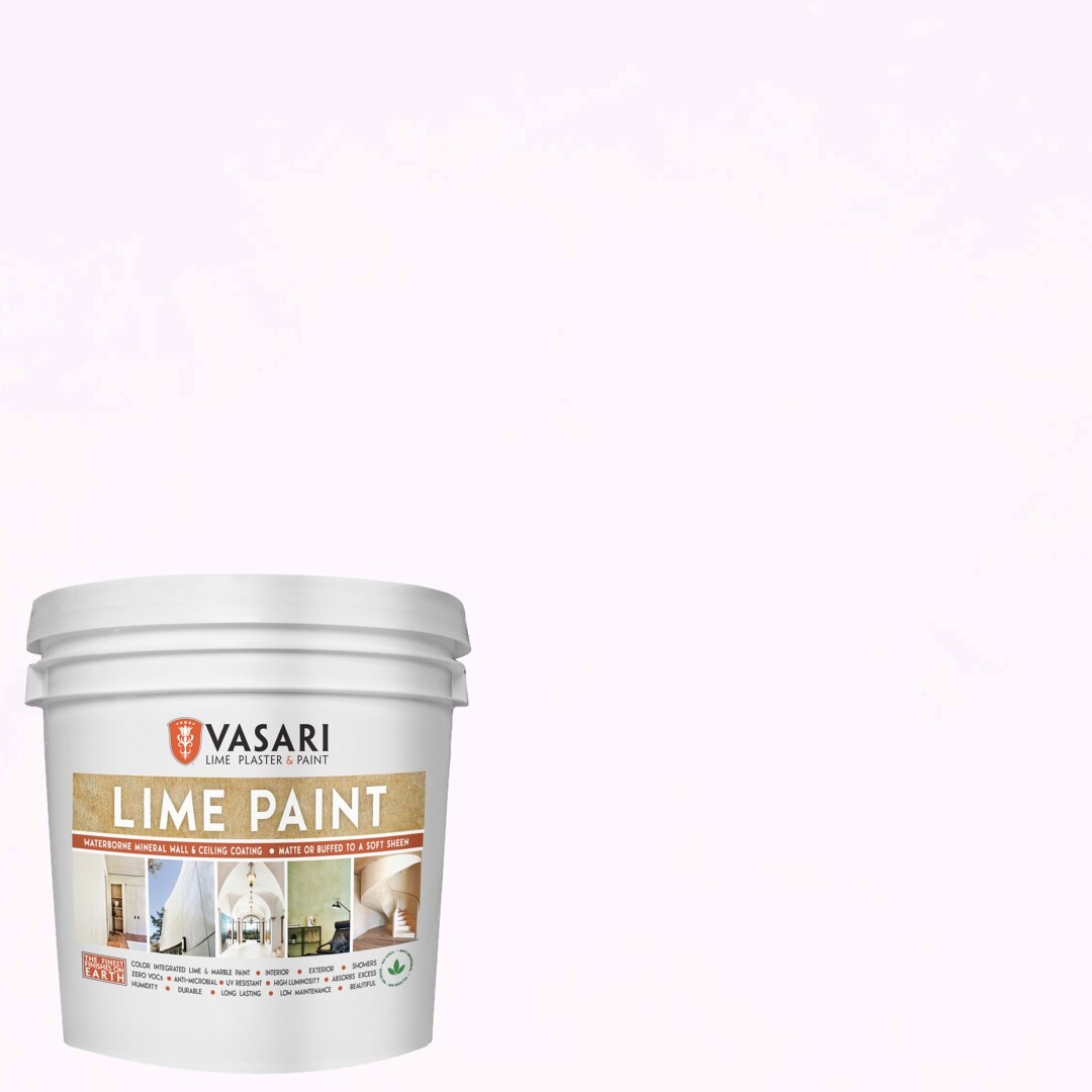 Vasari LP1W-56 Flat Amethyst White #56 Lime Interior Paint ( 1-gallon )