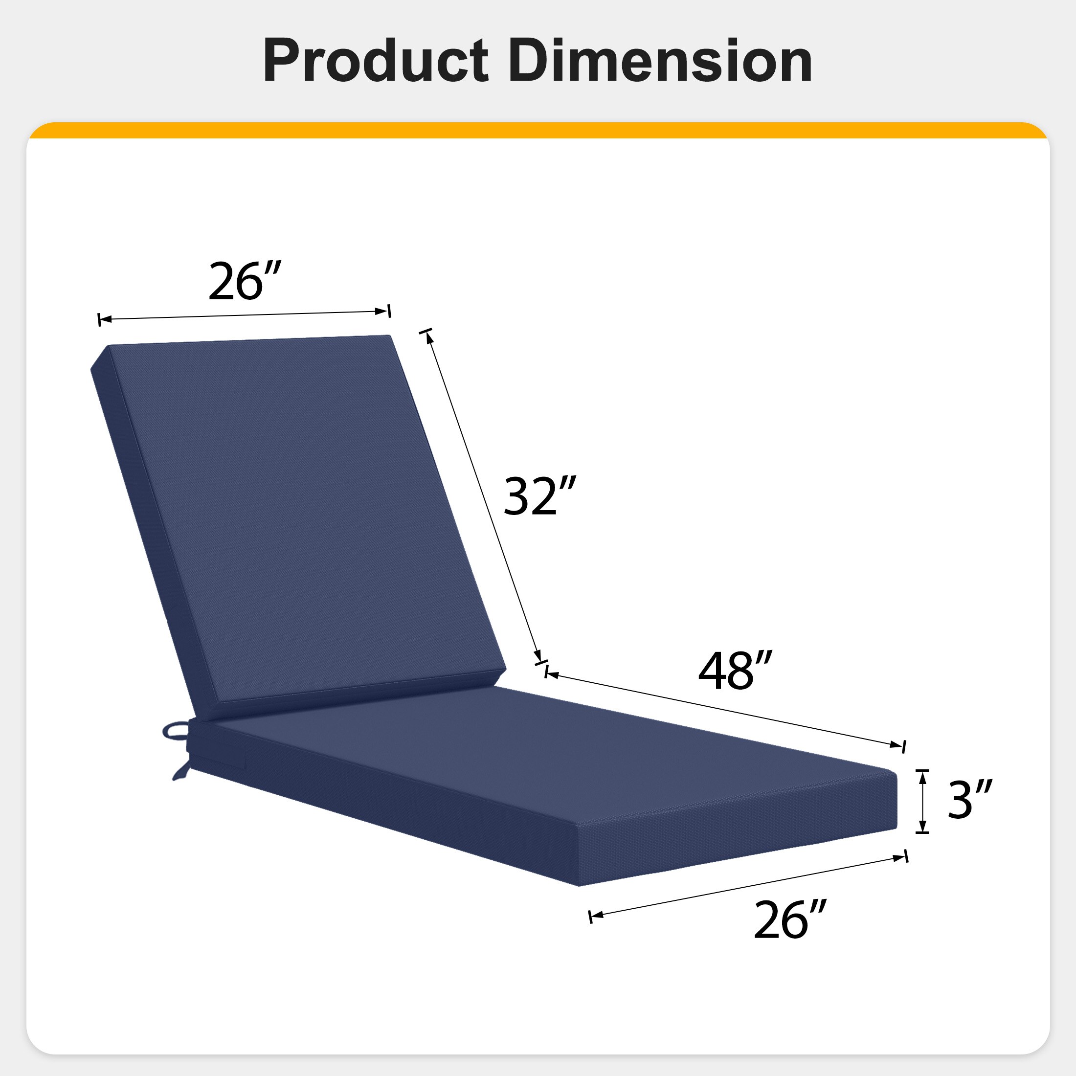 AAAAAcessories LSPC-TY-8026-LAN-2 Patio-Furniture-Cushions - View #7