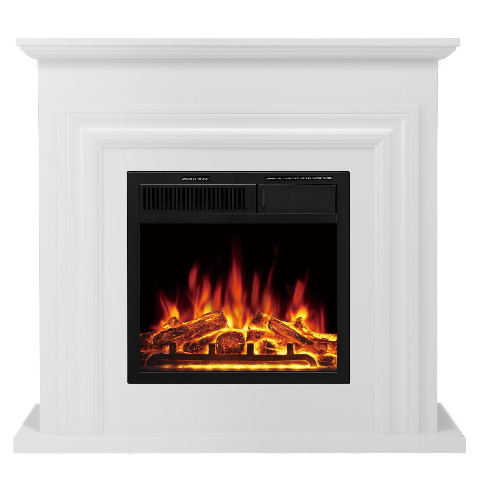 COWSAR M27-PEARLWHITE Electric-Fireplaces - View #11