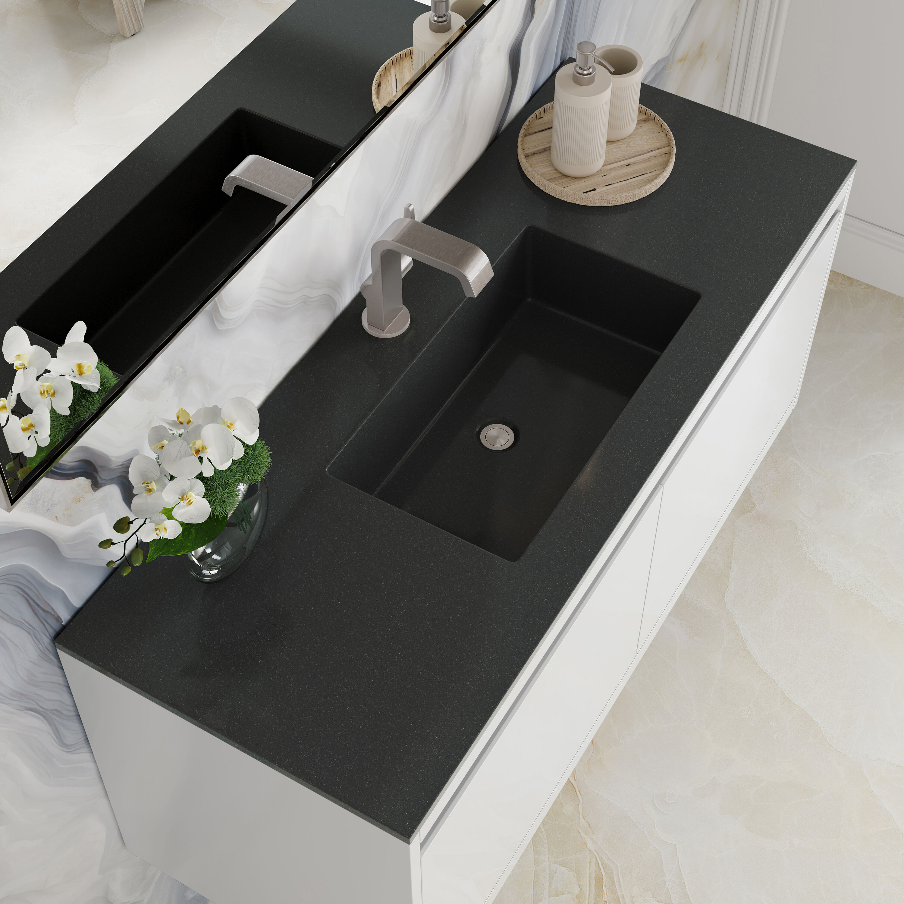 James Martin Vanities 805-V47.3-GW-CH Bath-Vanity-Combo - View #4