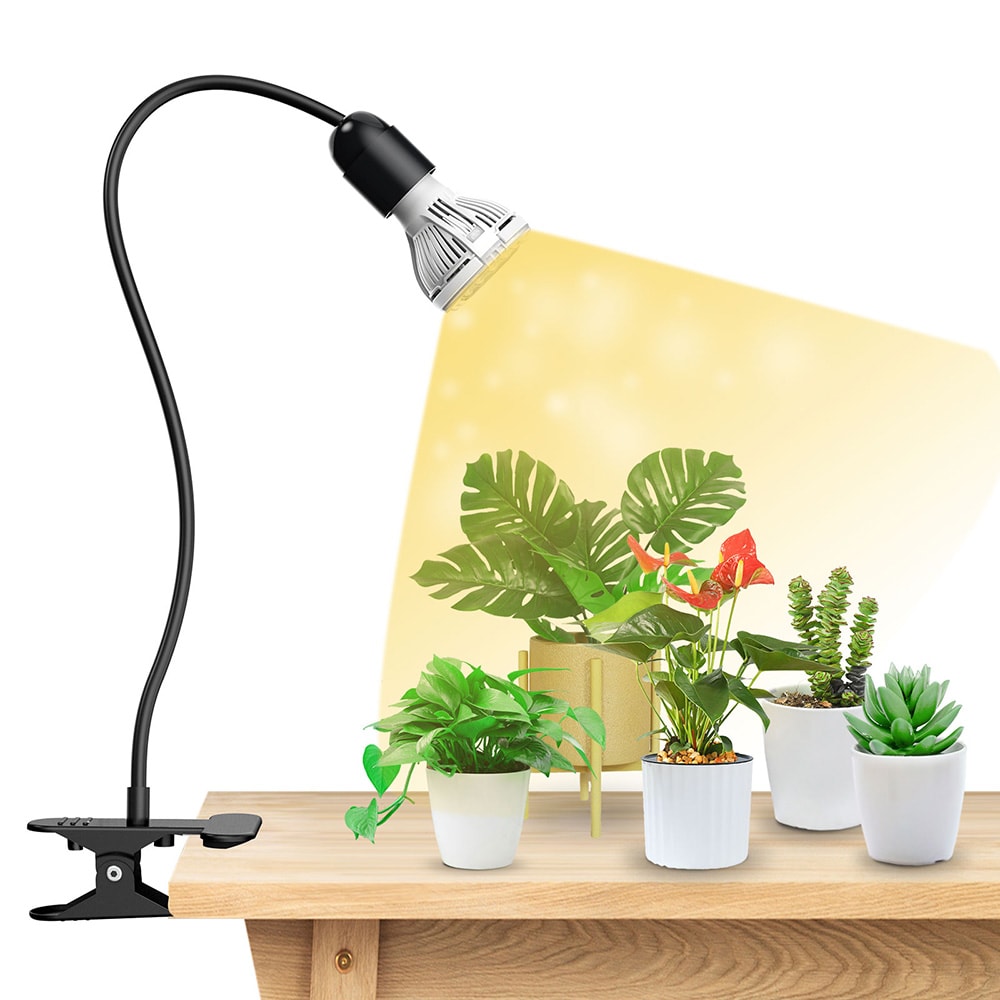 SANSI 01-03-001-011011 4.3-Inches Black 10 -Watt Full spectrum LED Grow light kit