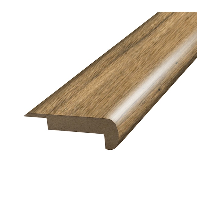 SimpleSolutions 2.37-in x 78.7-in Rustic Smoked Chestnut Prefinished Stair Nosing SimpleSolutions 2.37-in x 78.7-in Rustic Smoked Chestnut Prefinished Stair Nosing