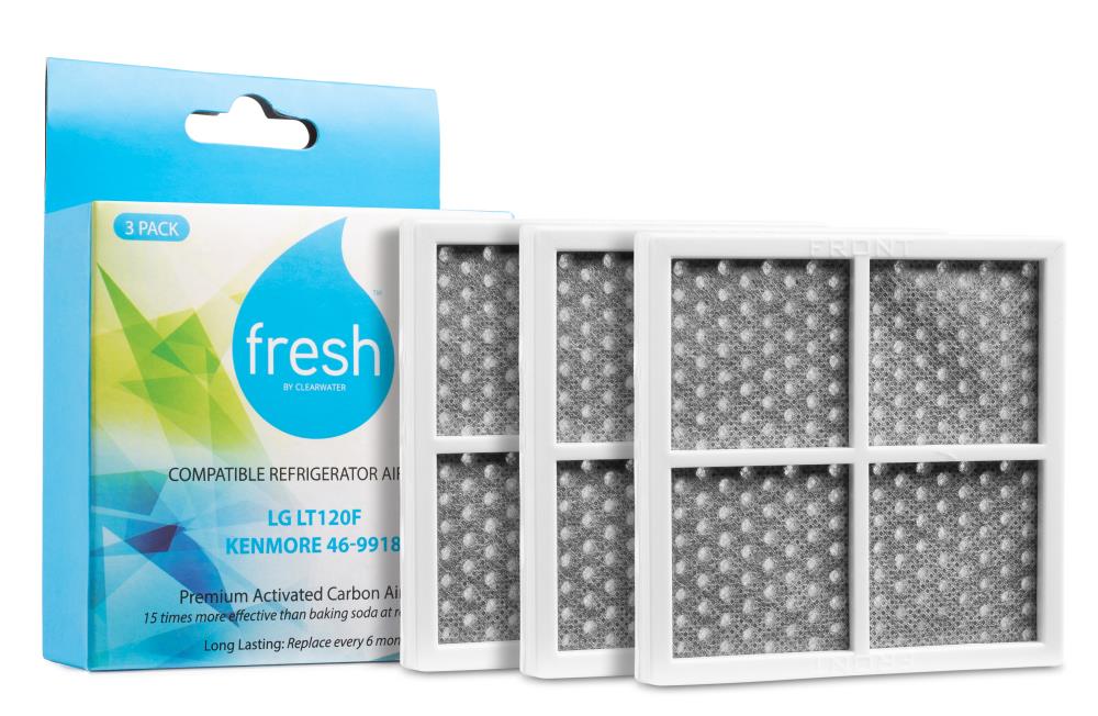 4 PACK Air Filter for LG LT120F Kenmore Elite 469918 Refrigerator  Replacement 