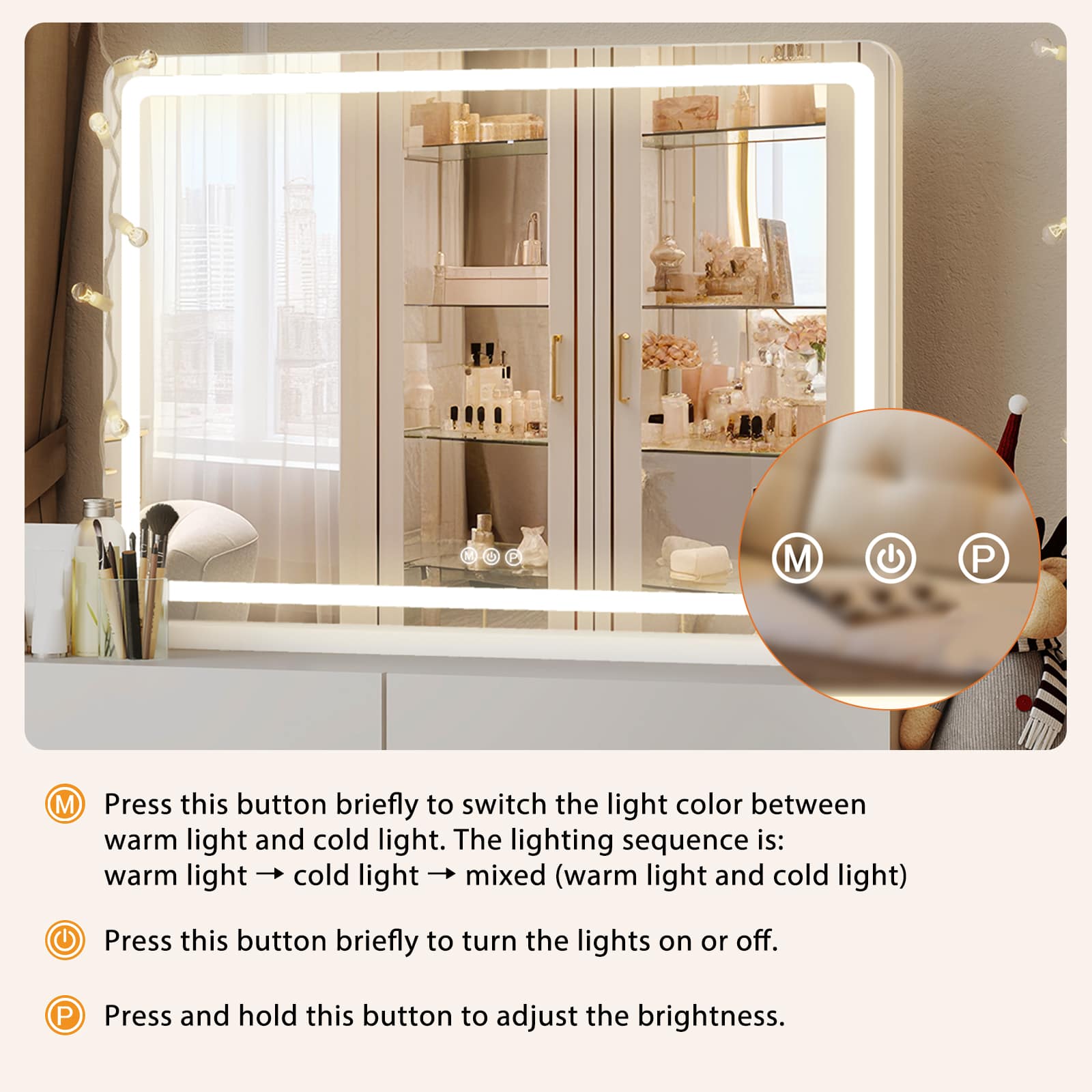 Bestier USLOW-HJ920873 Decor-Mirrors - View #8