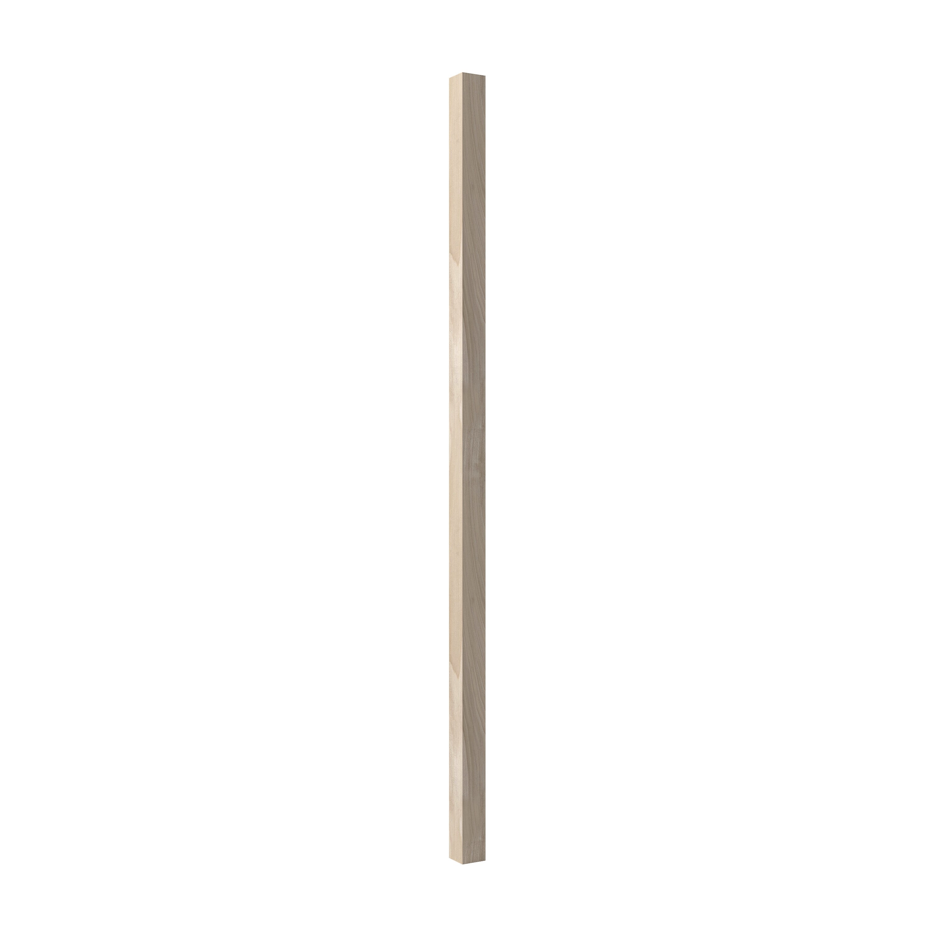 Crown Heritage 452506042 42-in x 1.25-in Craftsman Unfinished Poplar Square Top Stair Baluster