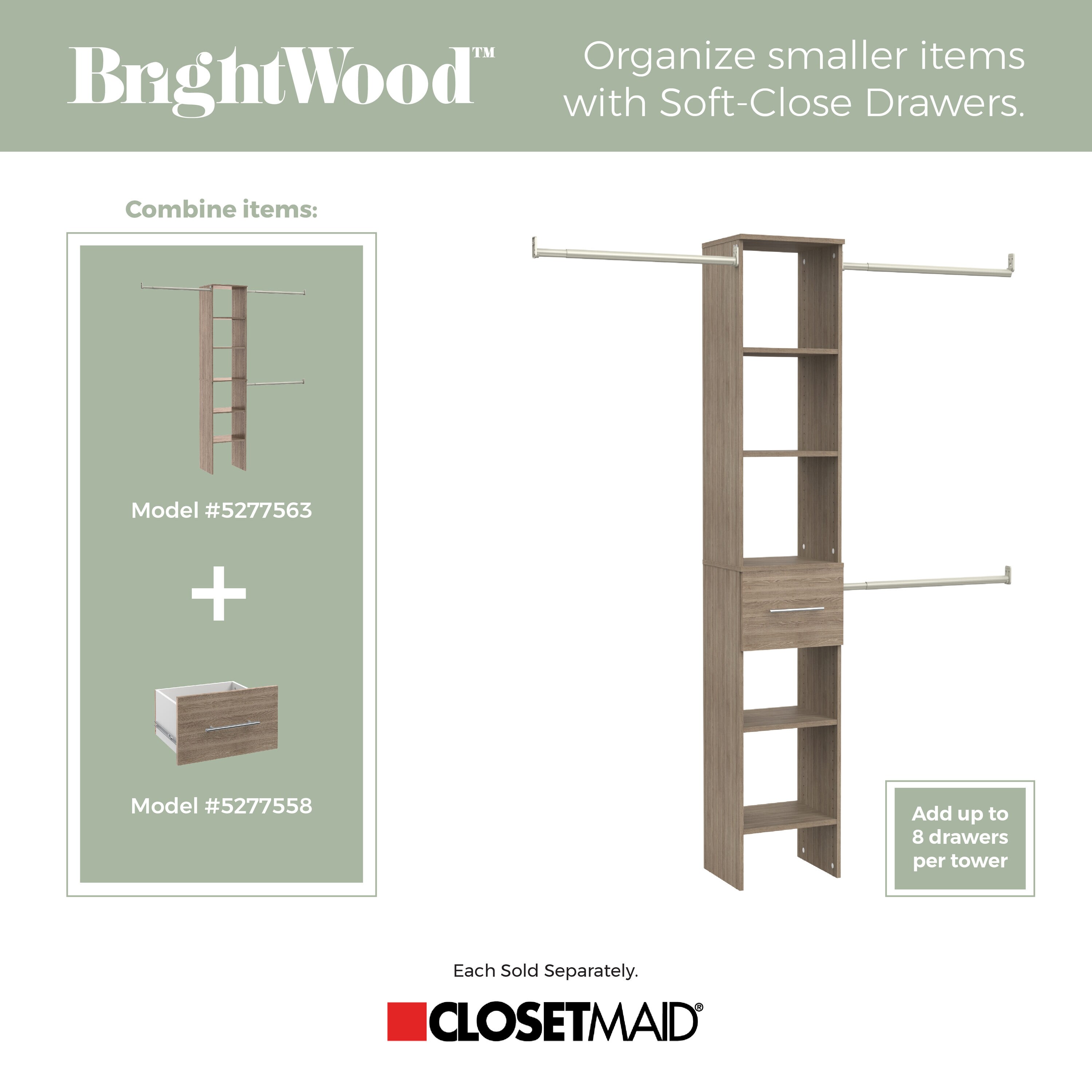 ClosetMaid 10000-02637 Wood-Closet-Kits - View #12