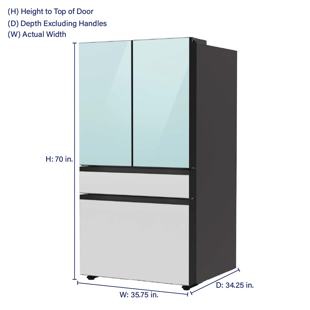 Samsung RF29BB86004M French-Door-Refrigerators - View #2