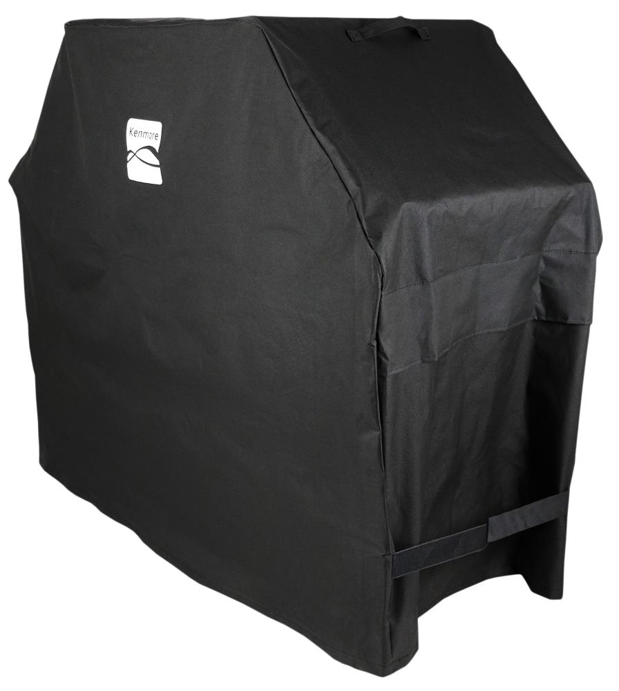 stikstof Derde leugenaar Kenmore 56-in W x 44-in H Black Gas Grill Cover in the Grill Covers  department at Lowes.com