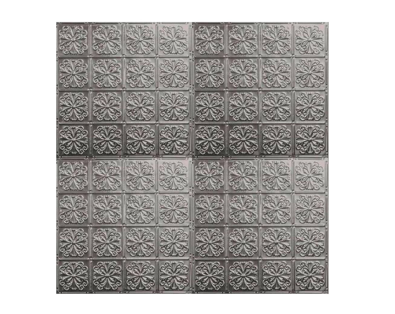 American Tin Ceilings KIT-N-P27-SSG Ceiling-Tile - View #4