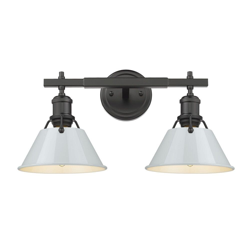 Golden Lighting 3306-BA2 BLK-DB b090000 - View #3