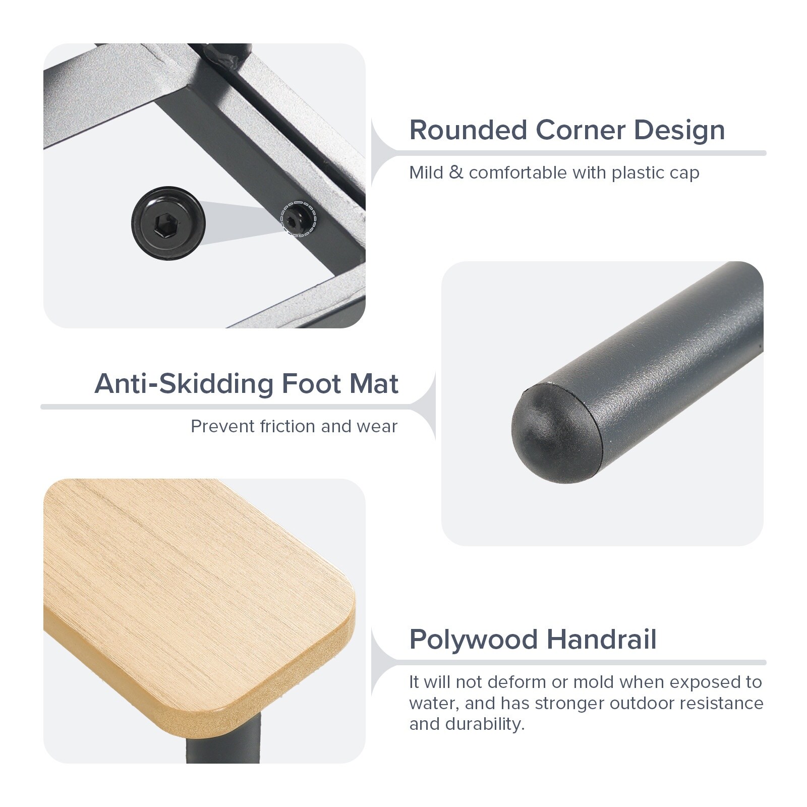 Pocassy PJACBL13-3 Patio-Sofas-Daybeds - View #5