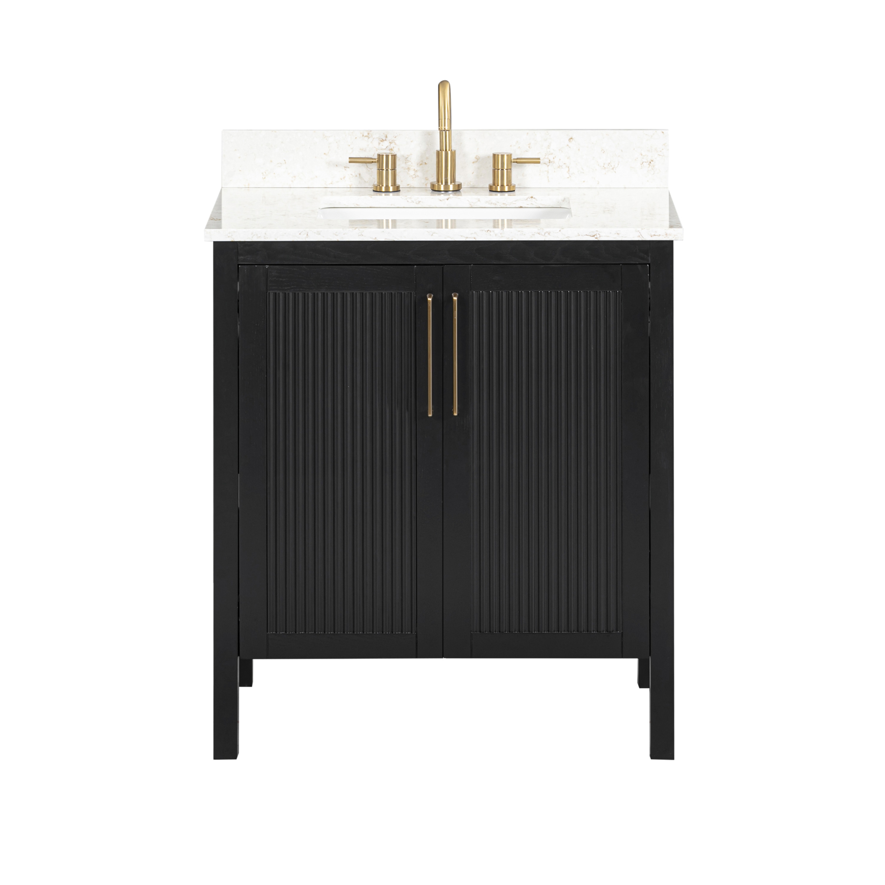 Avanity LUKA-VS31-BKO-AL Bath-Vanity-Combo - View #2