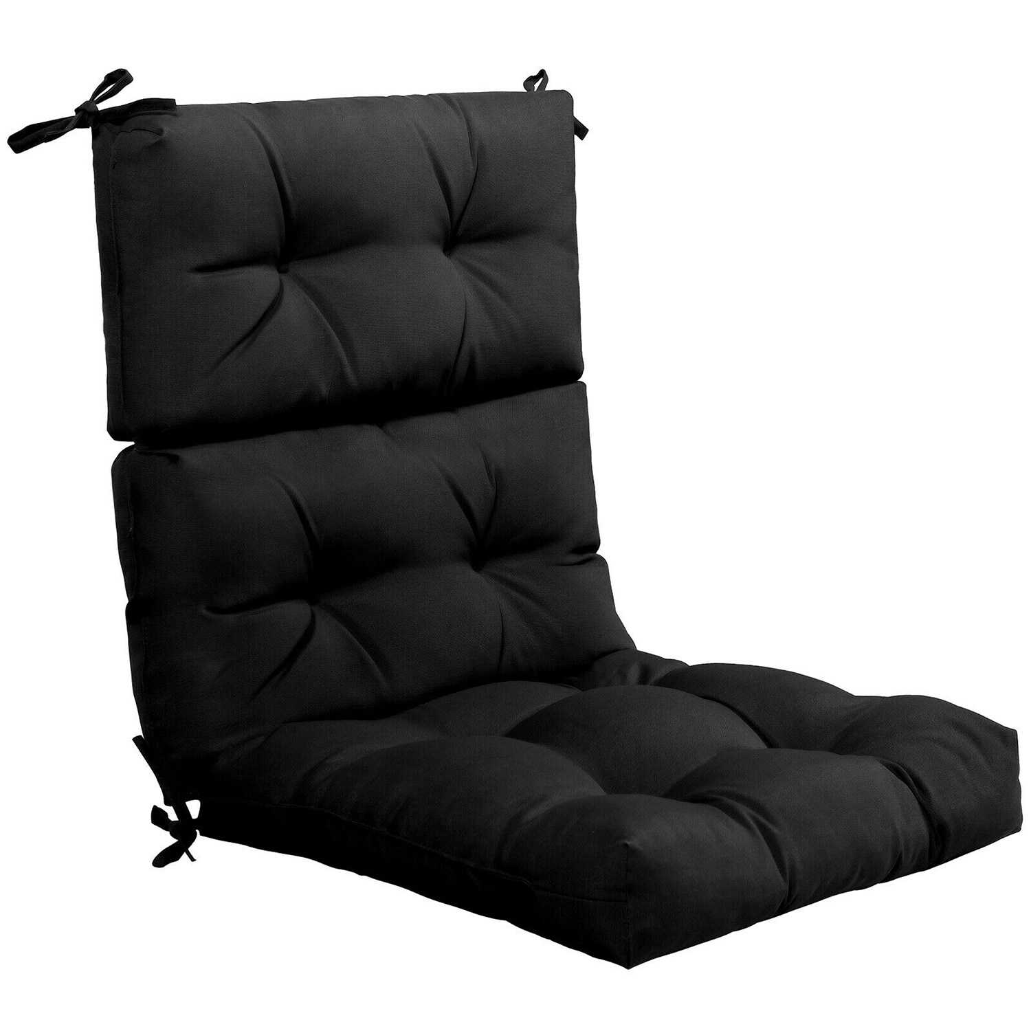 wellfor-20-in-x-22-in-black-patio-chair-cushion-in-the-patio-furniture