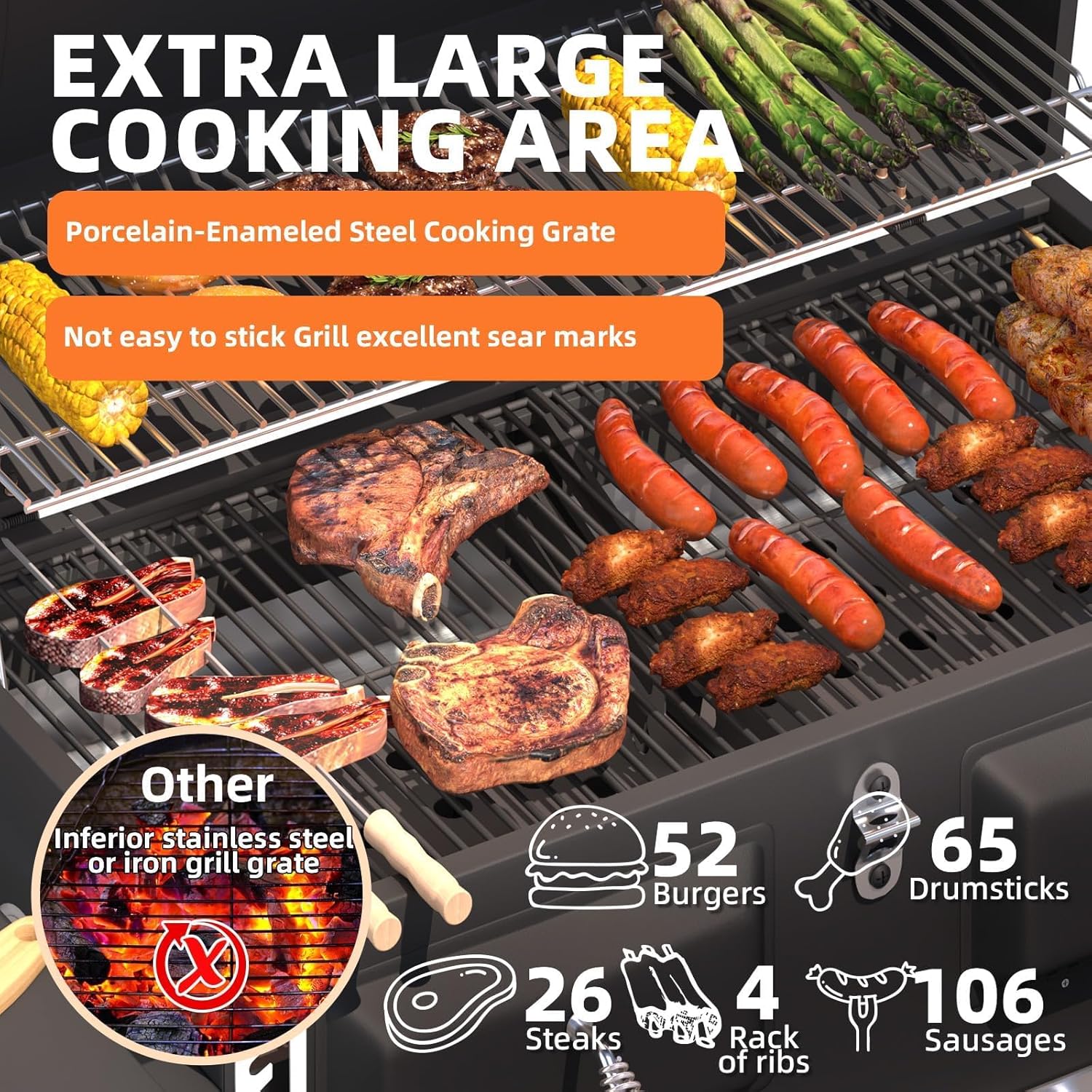 MELLCOM B0G5XLC7GY Gas-Grill - View #6