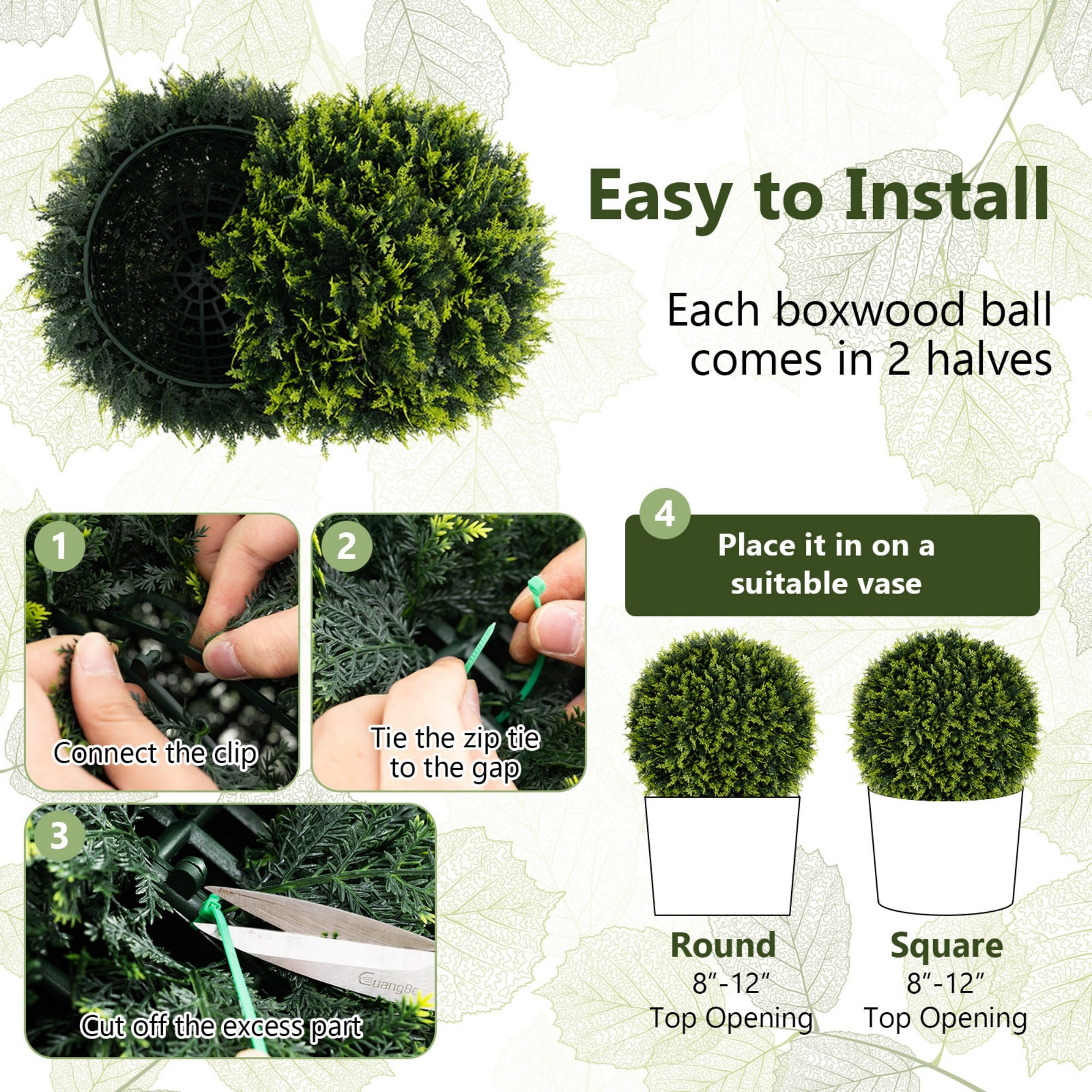 Poinic CWZH10292-S Artificial-Plants-Trees - View #5