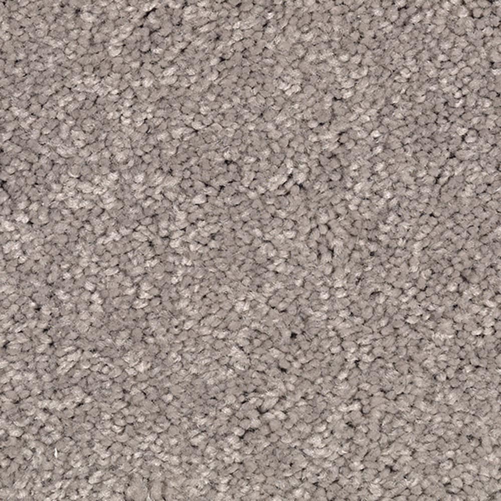 STAINMASTER LB034-12-L010 Bold Selection II Electron Gray 65-oz sq yard Polyester Textured Indoor Carpet