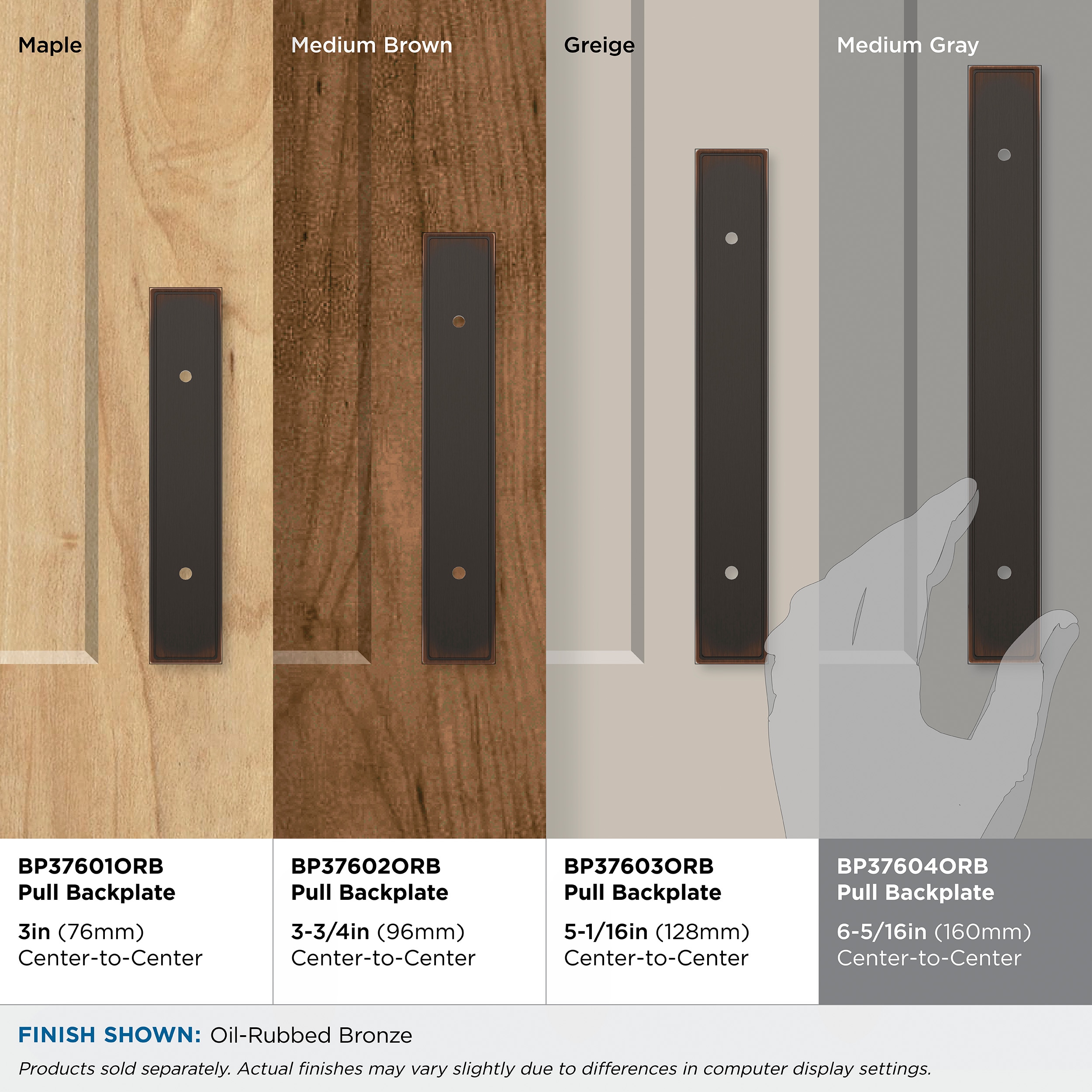 Amerock BP37604ORB Drawer-Hardware - View #6
