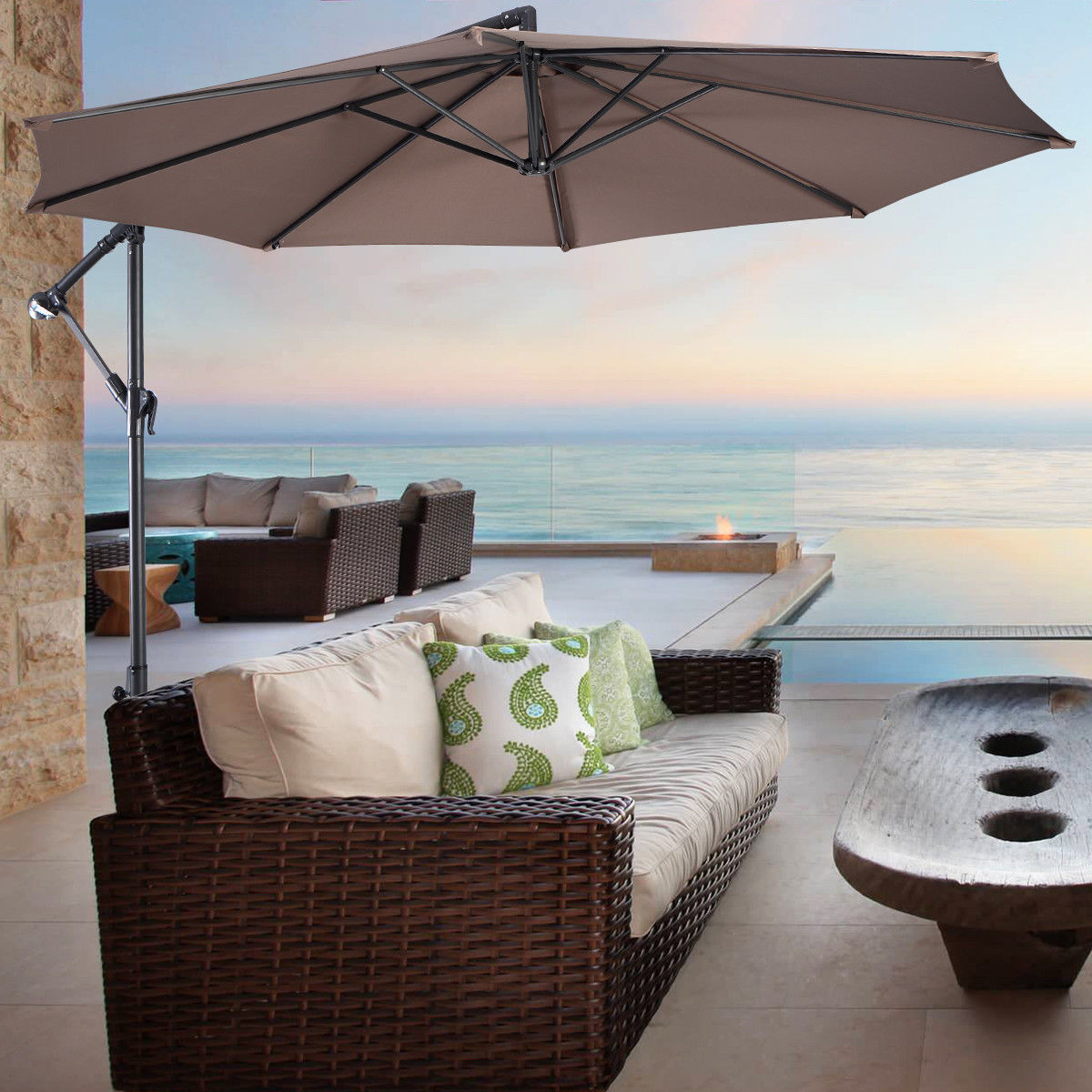 Costway OP2808TN Umbrellas-2 - View #2