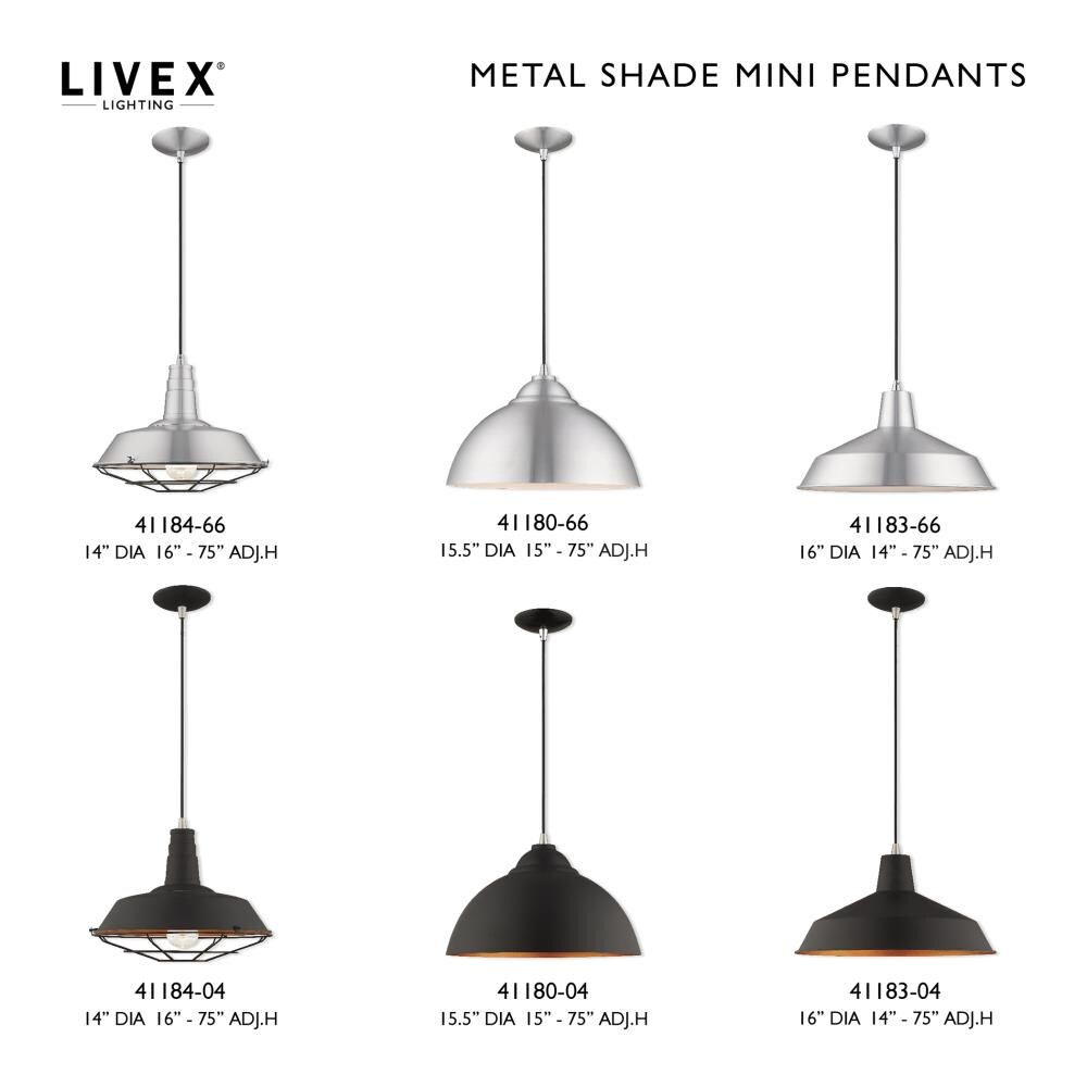 Livex Lighting 41180-04 Pendant-Lights - View #2