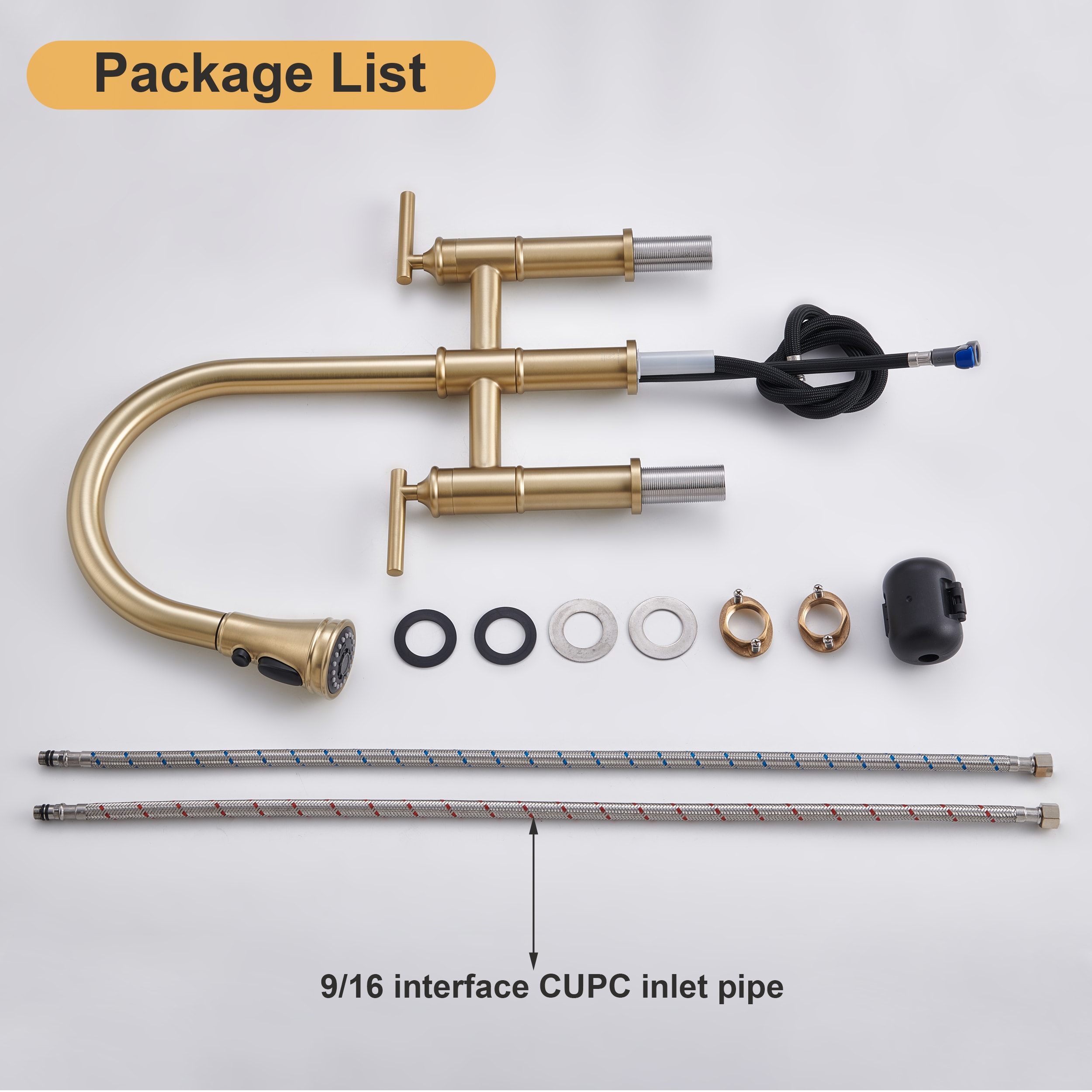 Mondawe MD-D45-BN Kitchen-Faucets - View #11