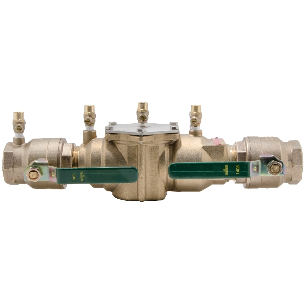 LF007 Bronze Fnpt 1-in Double-check Backflow Preventer | - Watts LF007M1-QT LOWES 1