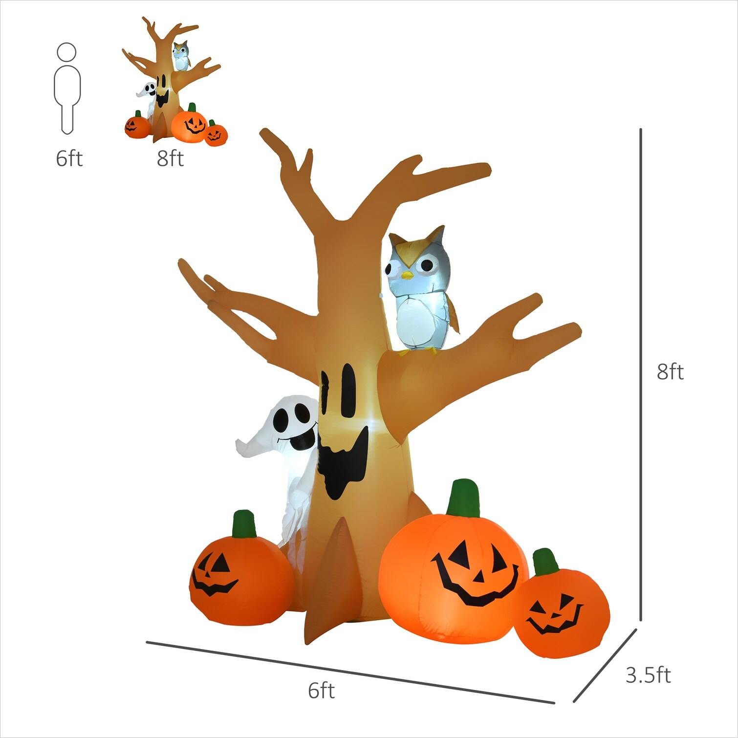 FlowLuxe SHU7LN2KHW6A Outdoor-Halloween-Decor - View #4