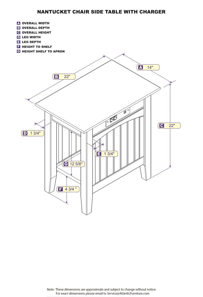 AFI Furnishings AH13318 End-Tables - View #7