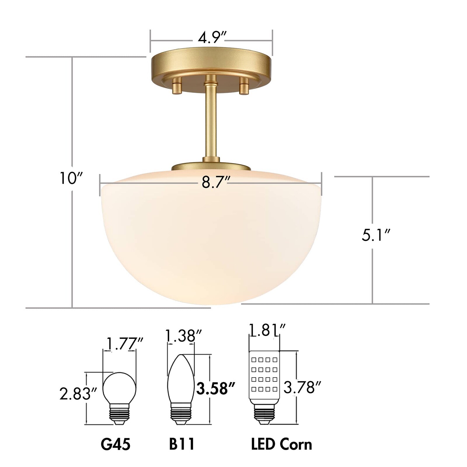 Claxy JK-B7301CU-J flushmounts - View #7