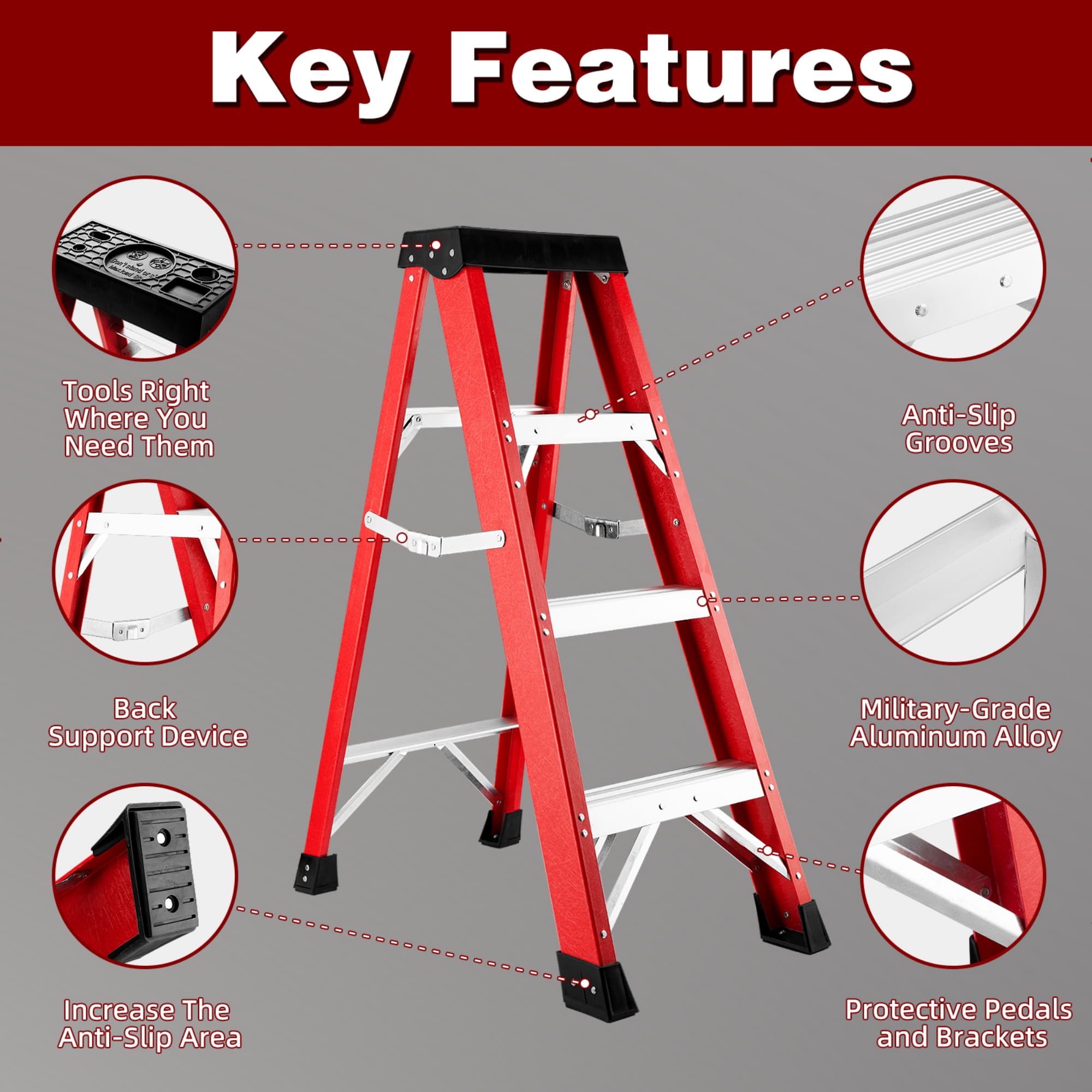 Ama Pear S-LDR-11 Step-Ladders - View #9