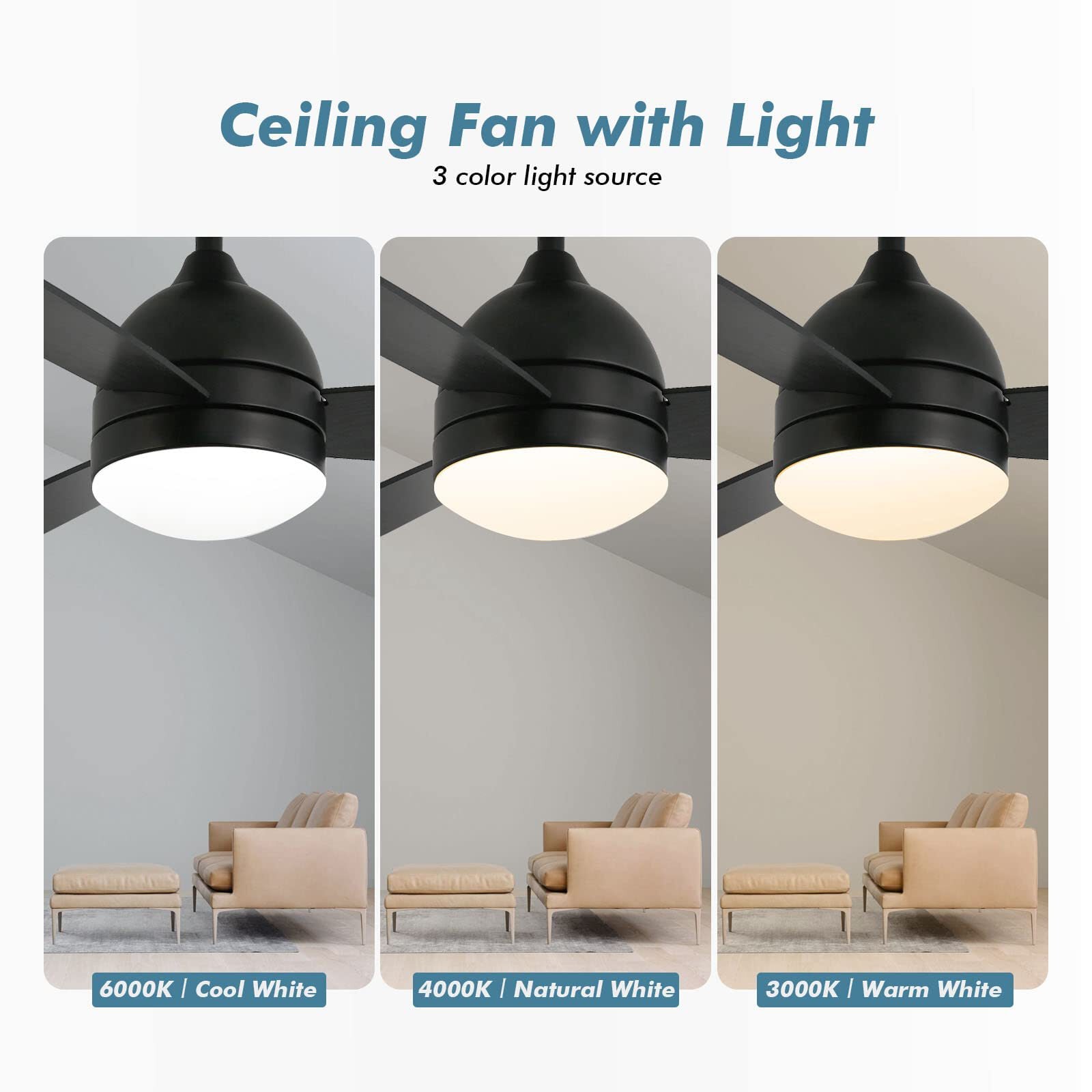 Yardreeze SZWYCF01BK0725 Ceiling-Fans - View #3