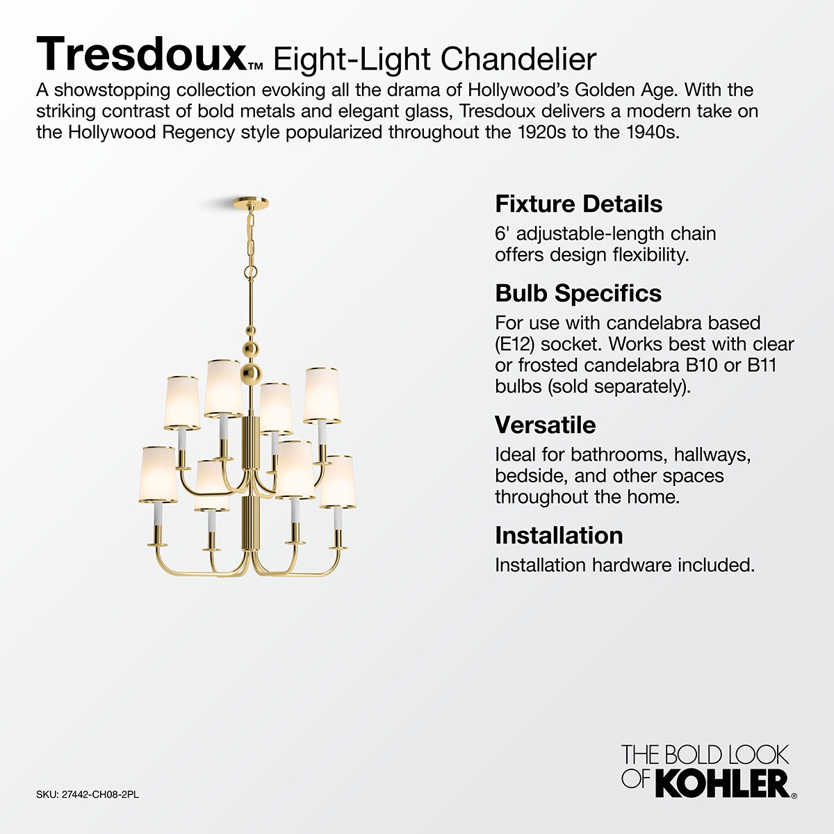 KOHLER 27442-CH08-2PL b090015 - View #3