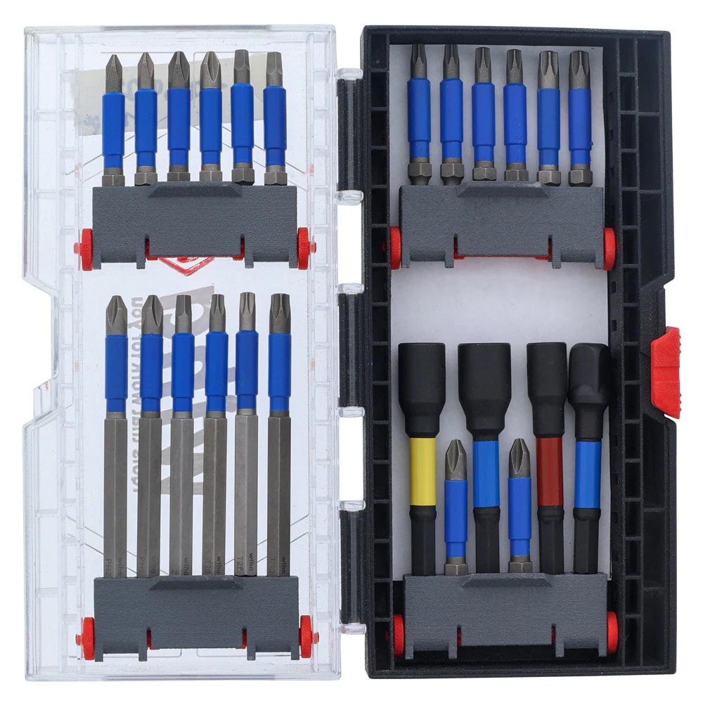 Wiha 76821 Impact Driver Bit Set 24 -Piece