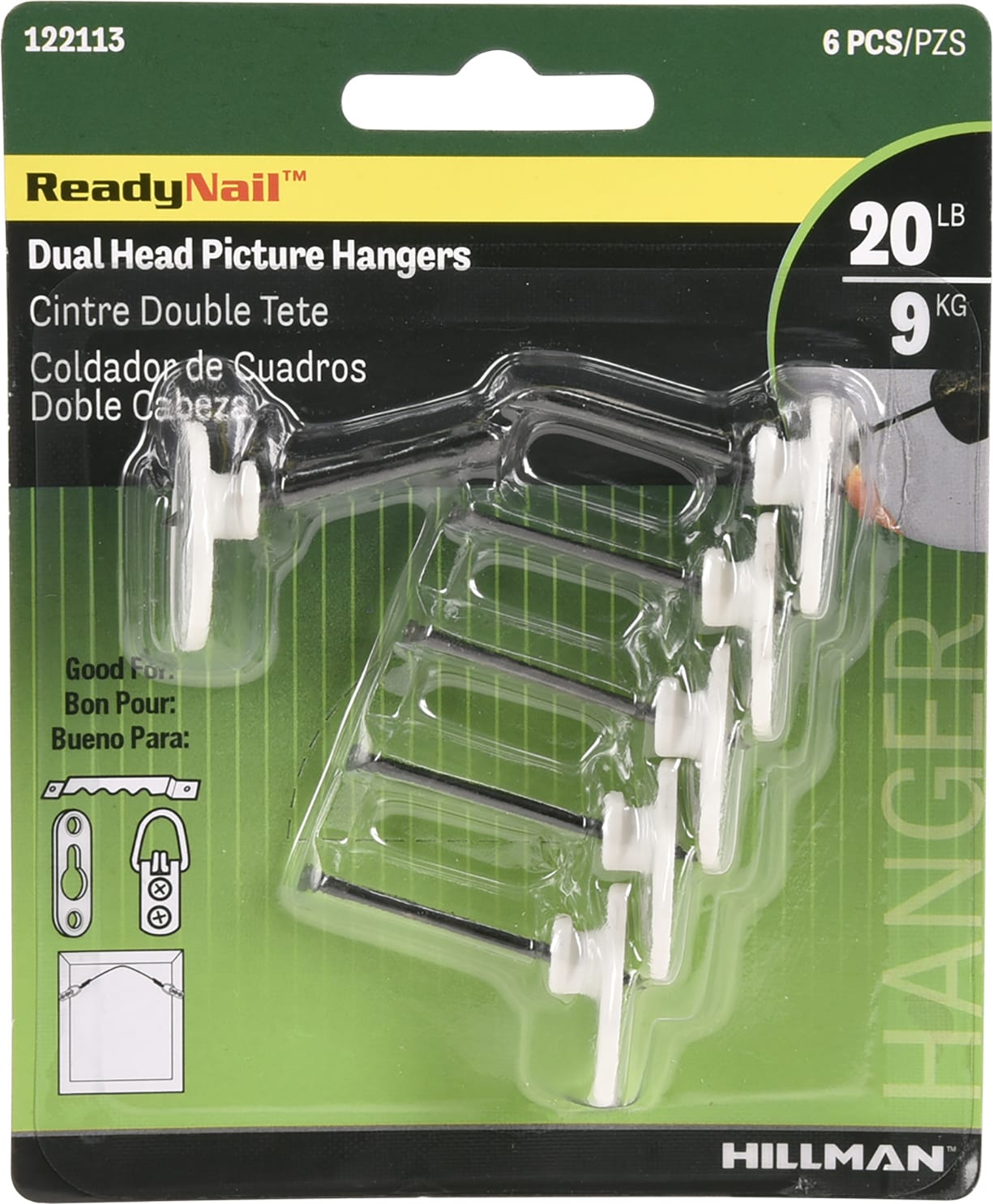 Ready Hanger 40 Count (White Plastic)