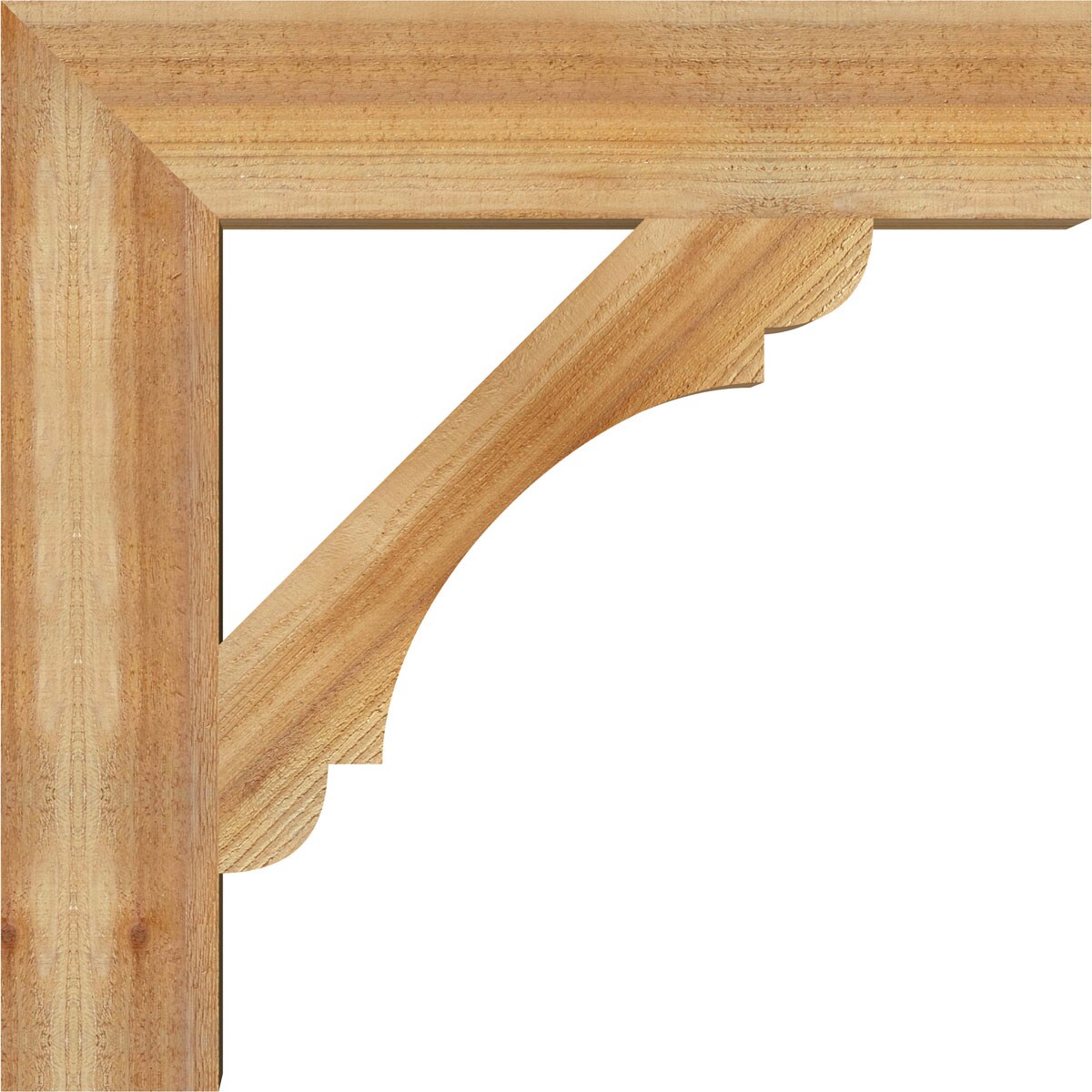 Ekena Millwork BKT06X30X30OLY05RWR Exterior-Brackets-Braces - View #3