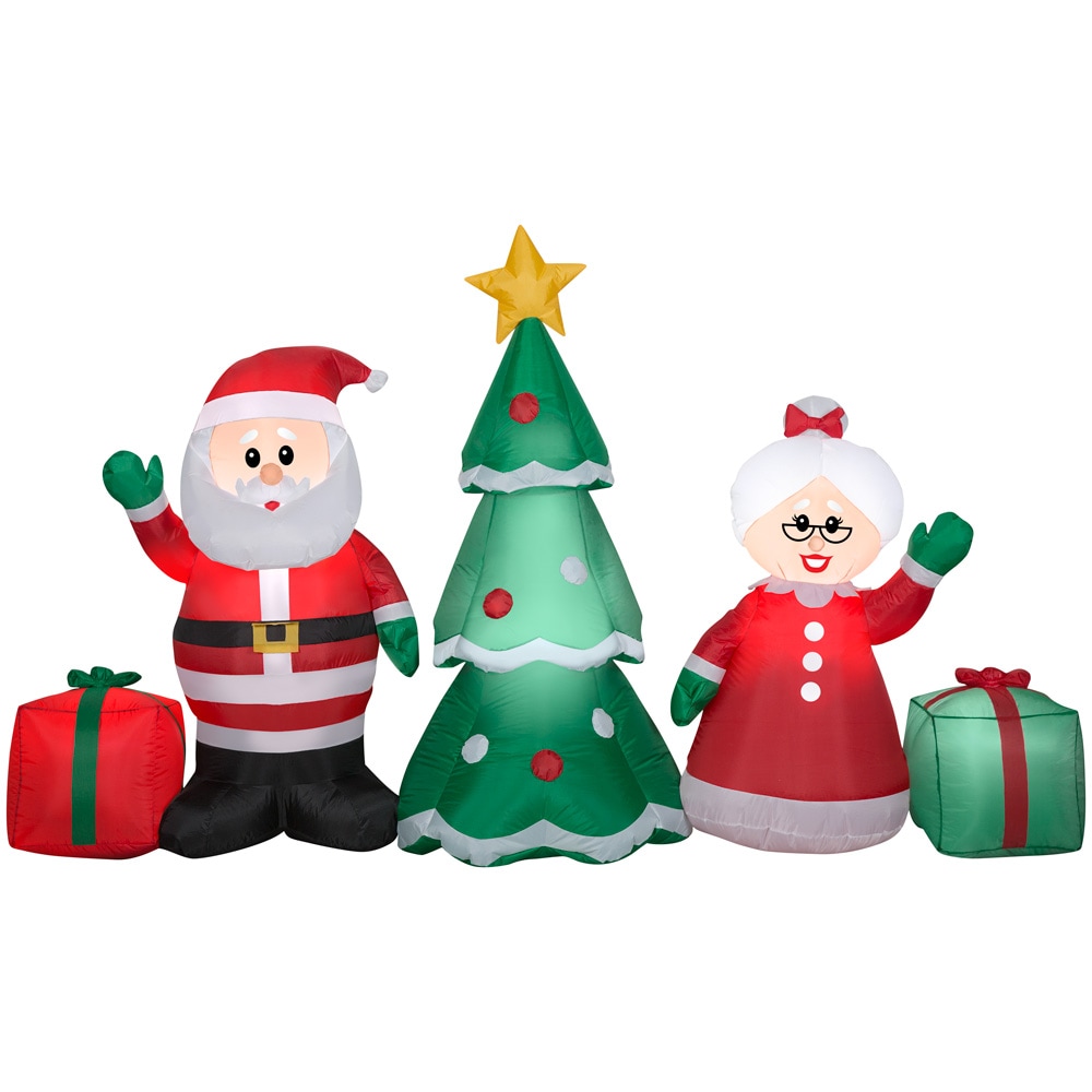 LED Rope Lights Santa/Snowman/Train Christmas With Energy Saving LED Bulbs 