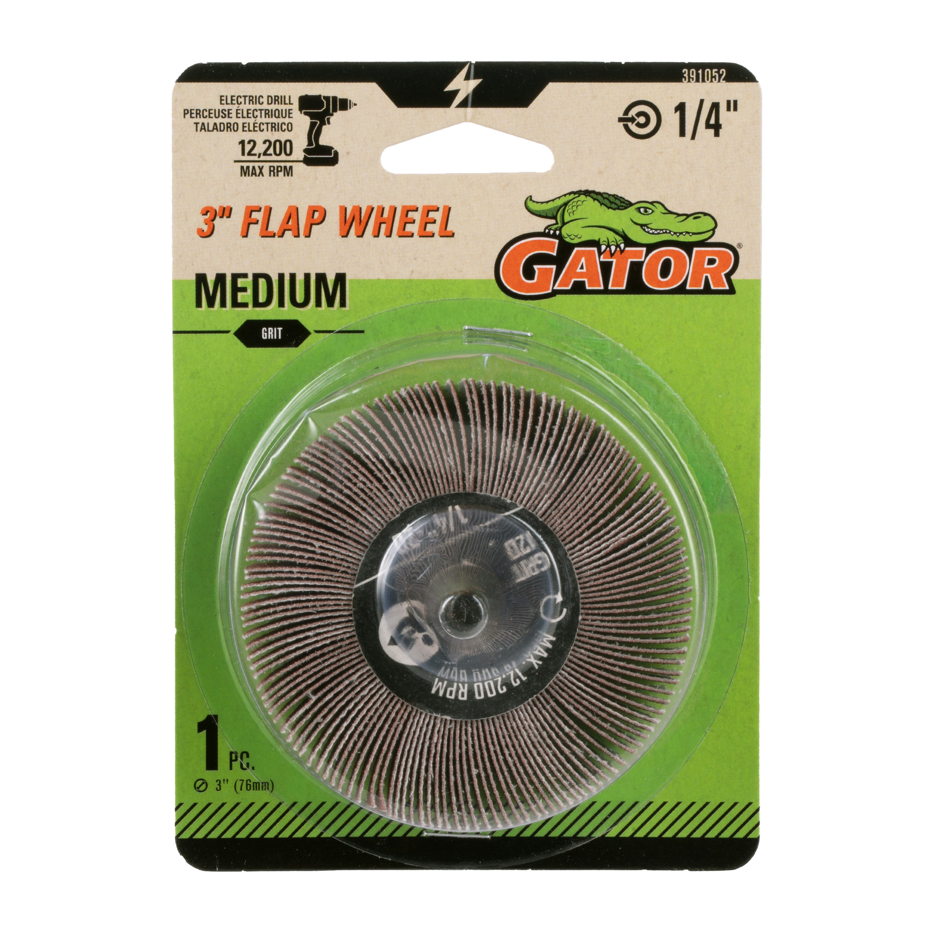 Gator 391052 Medium Grit Aluminum oxide 120 -Grit Disc Sandpaper