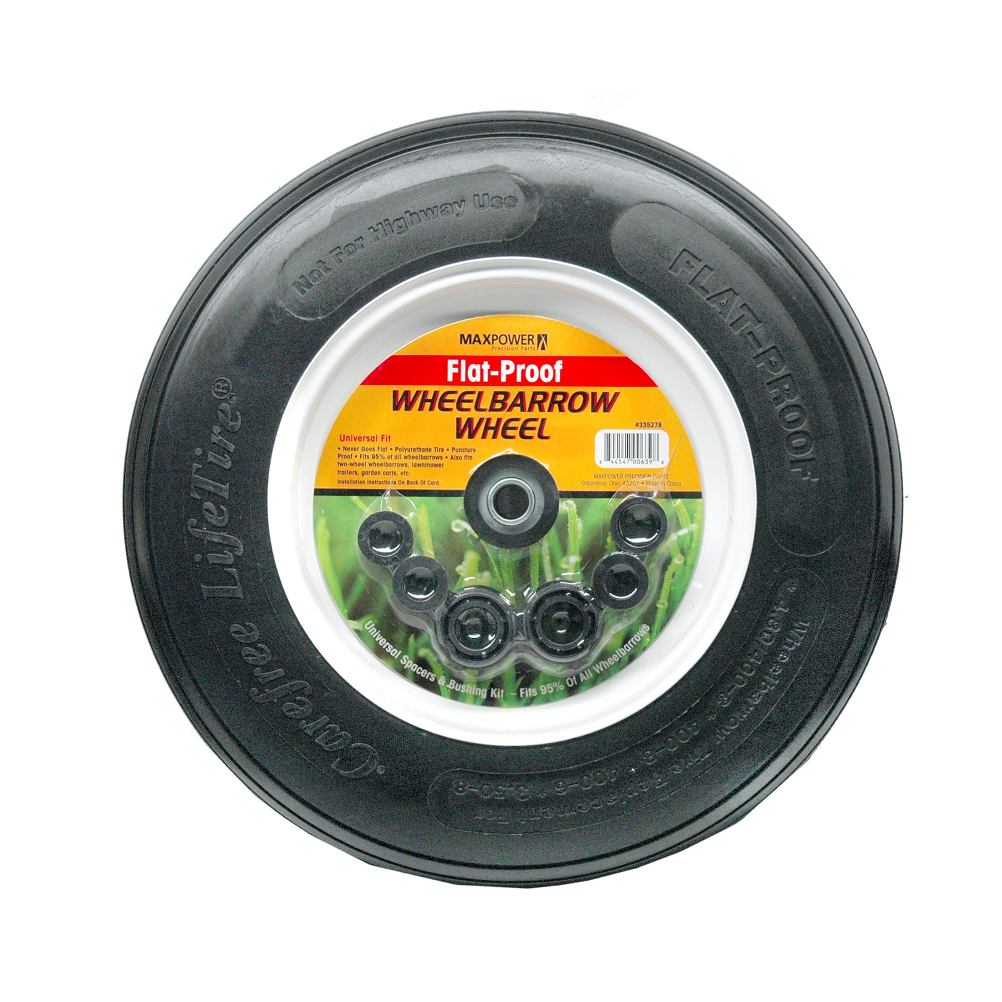 MaxPower 335278 Wheel for Walk-behind mower and riding mower