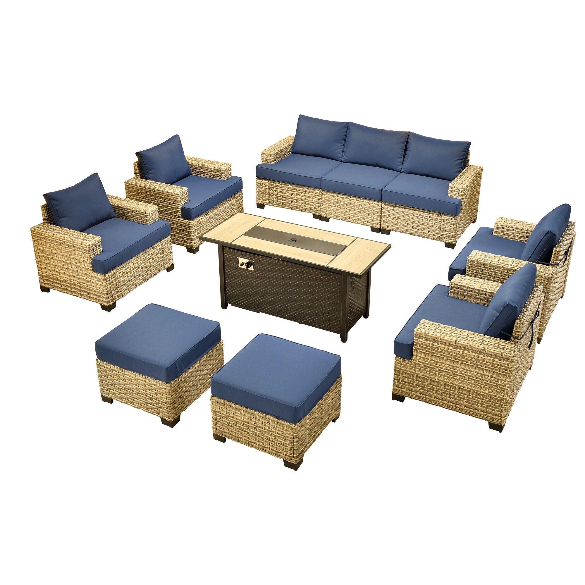ALTRIGUS 6L-CFP8503-TBS710-AL Patio-Conversation-Sets - View #2