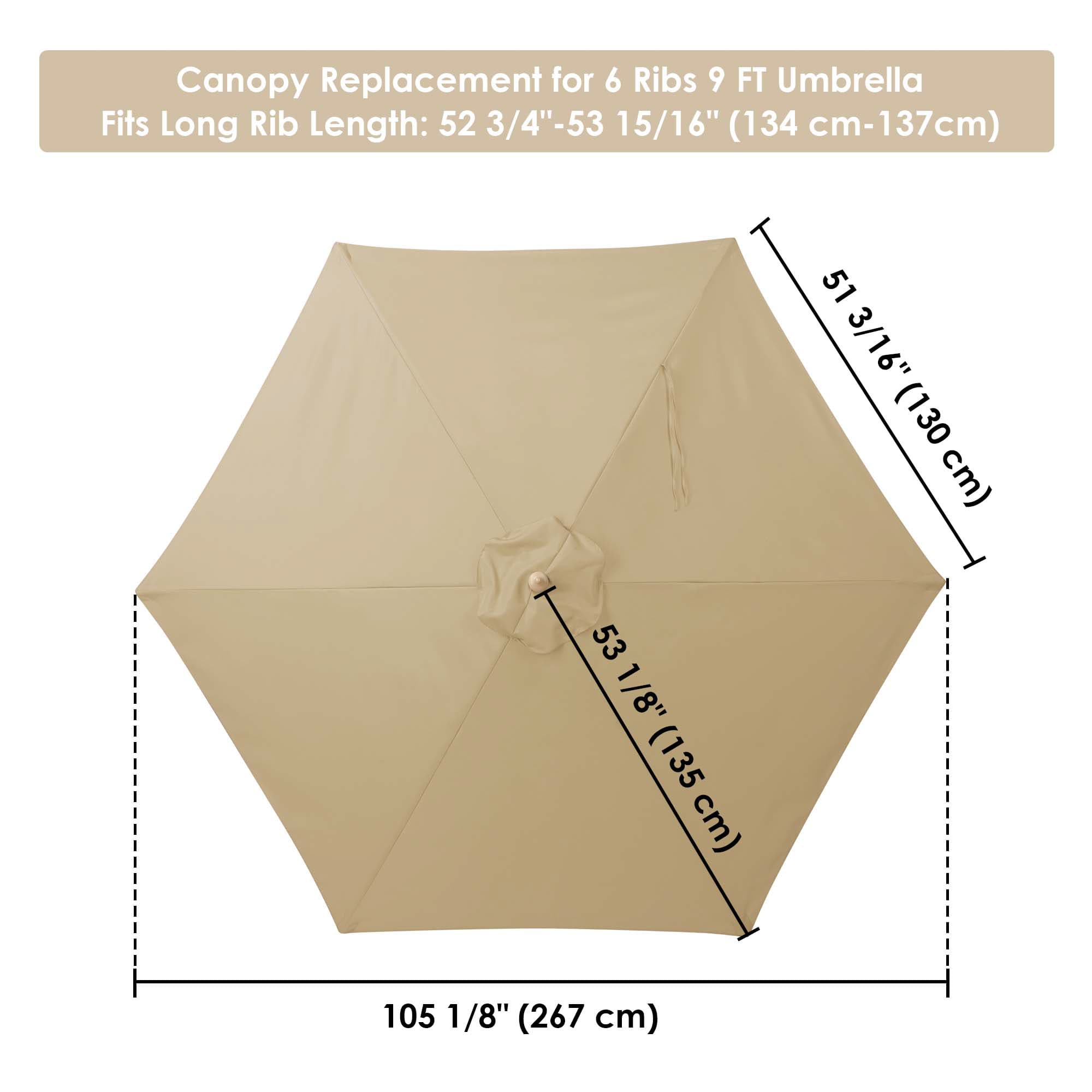 Yescom 07UMC002-9FT6R-10-LO Umbrellas-3 - View #4