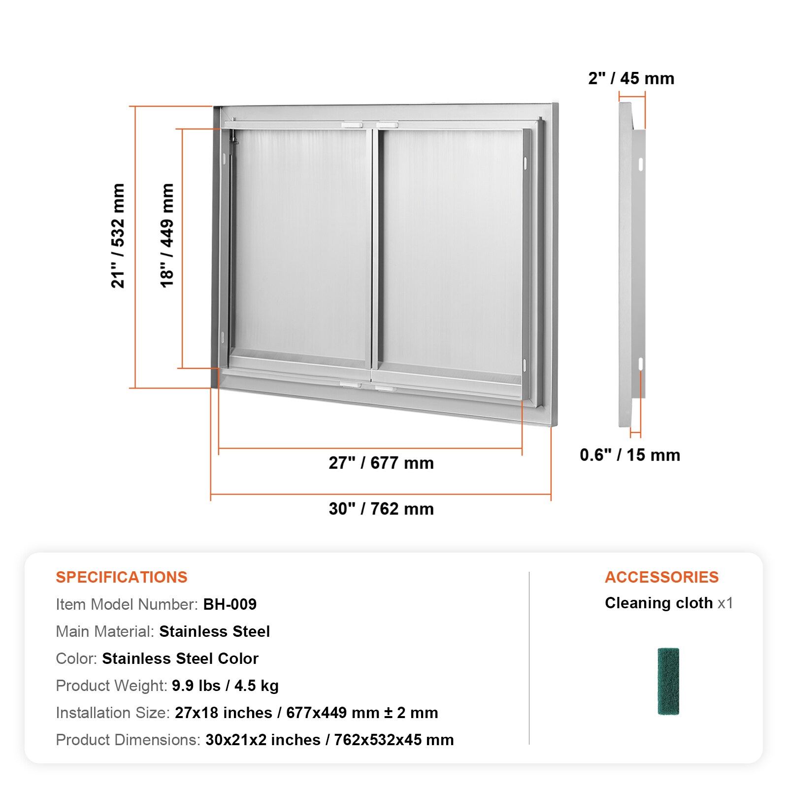 SVOPES SVOPESSMABSCJ08221V0 Builtin-Grill-Cabinet-Parts - View #8