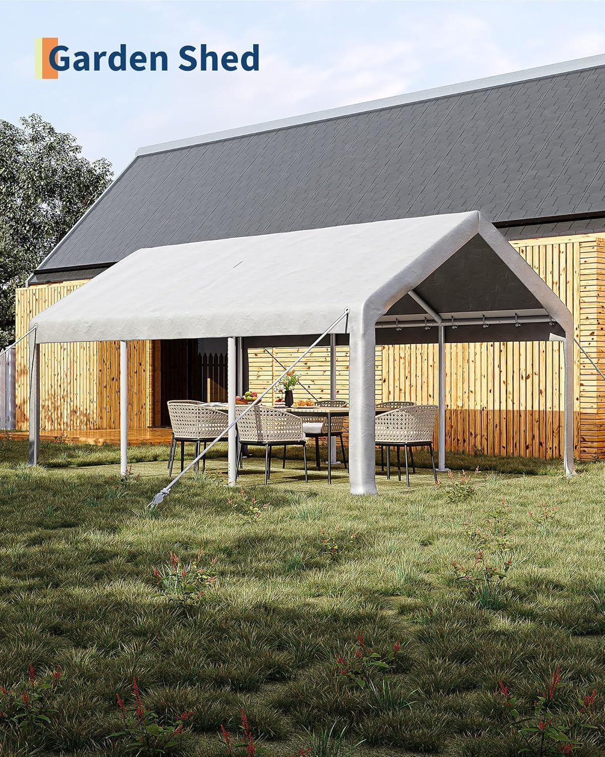 Qeetex DYQ-PHO-3356EKHG Carport-Covers - View #2