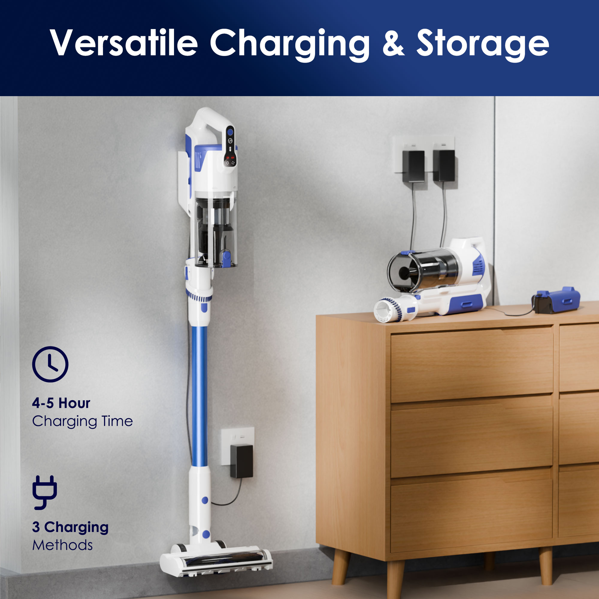 WHALL KSW13 Stick-Vacuums - View #2