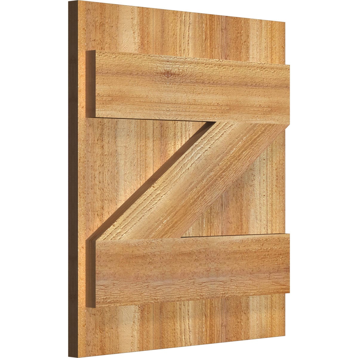 Ekena Millwork RBJ06Z16X018RWR Exterior-Shutters - View #2