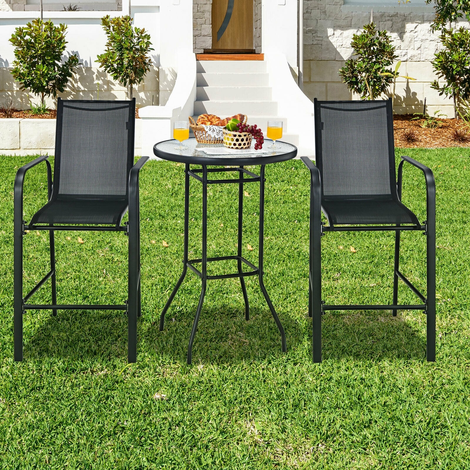 Slickblue D-CO-KB62001PN Patio-Dining-Sets - View #5