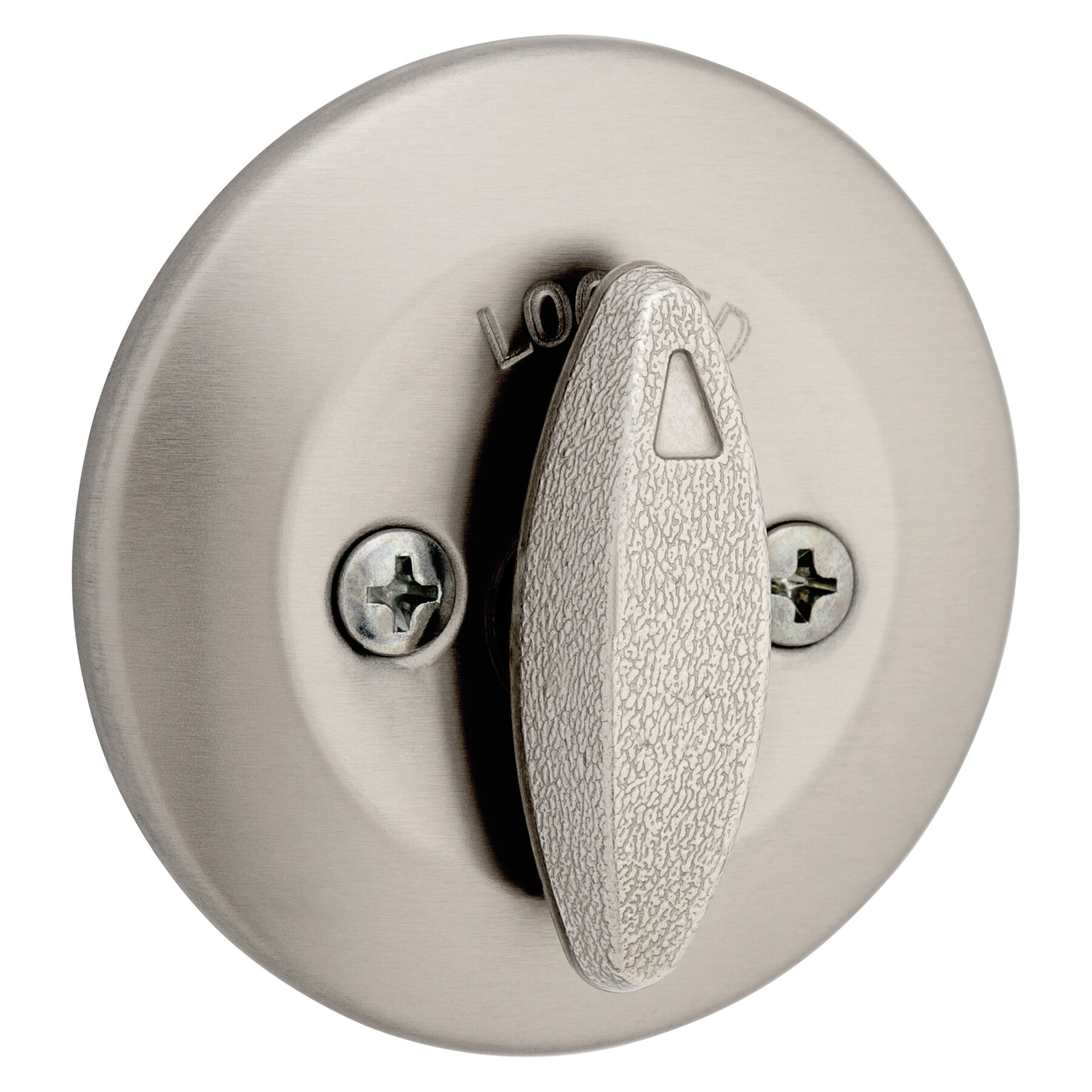 Kwikset Satin Nickel Single Cylinder Deadbolt with SmartKey Technology