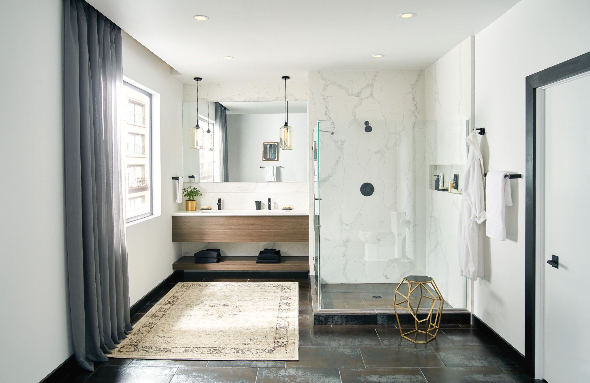 Moen T2192NHBL Tub-Shower-Faucets - View #6