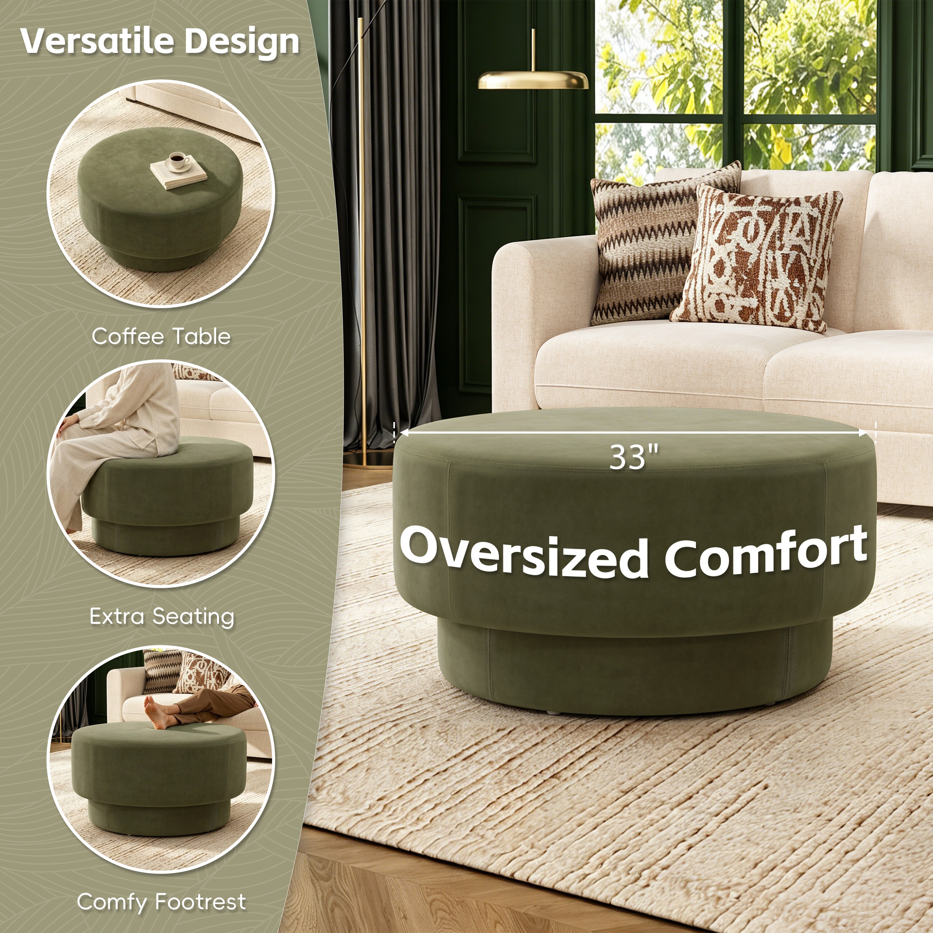 ModernLuxe L3P-N723P502018F Indoor-Ottomans - View #2