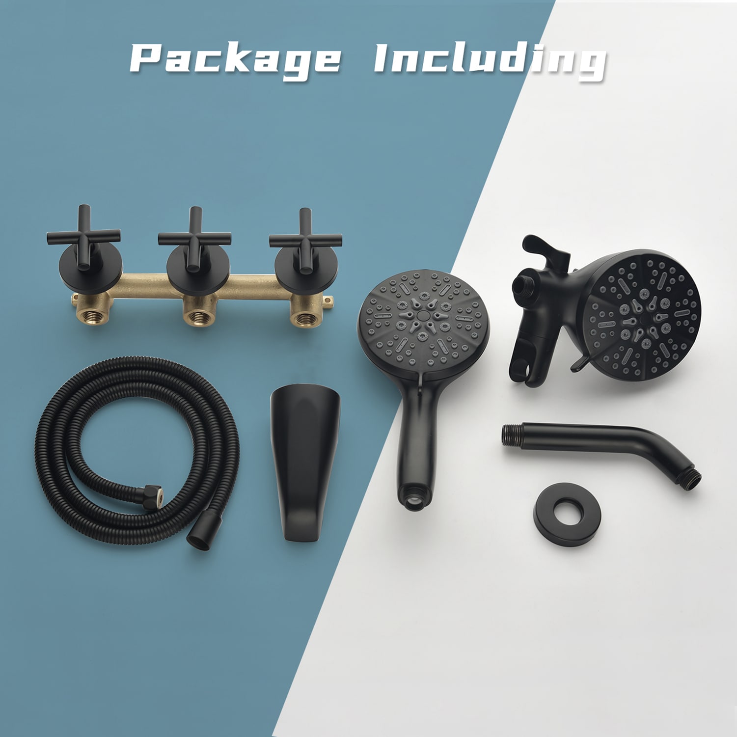 WELLFOR WB-0905 Showerhead-Bar-Panels - View #9