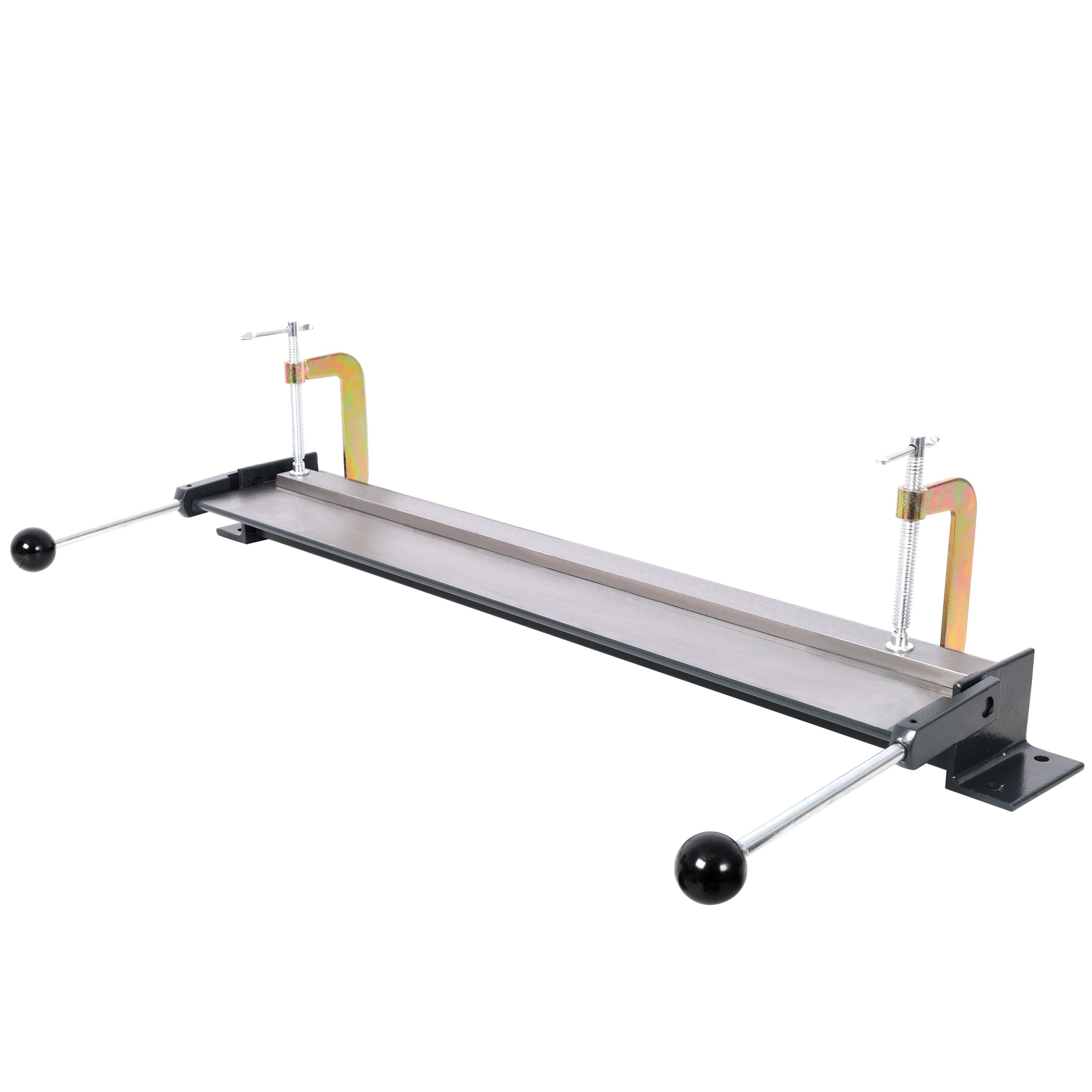 GDFStudio 30 Inch Sheet Metal Brake with C Shaped Clamps Portable Metal Brake Bender 0 to 90 Degree Adjustable Angle