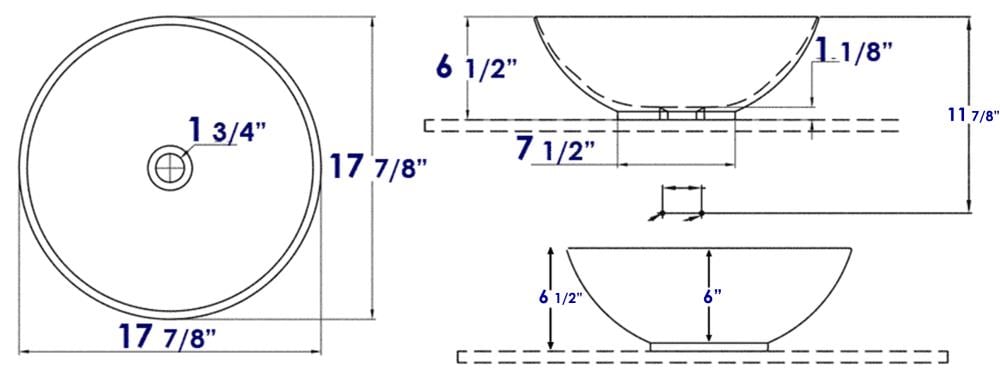 EAGO BA351 Bath-Sink - View #5